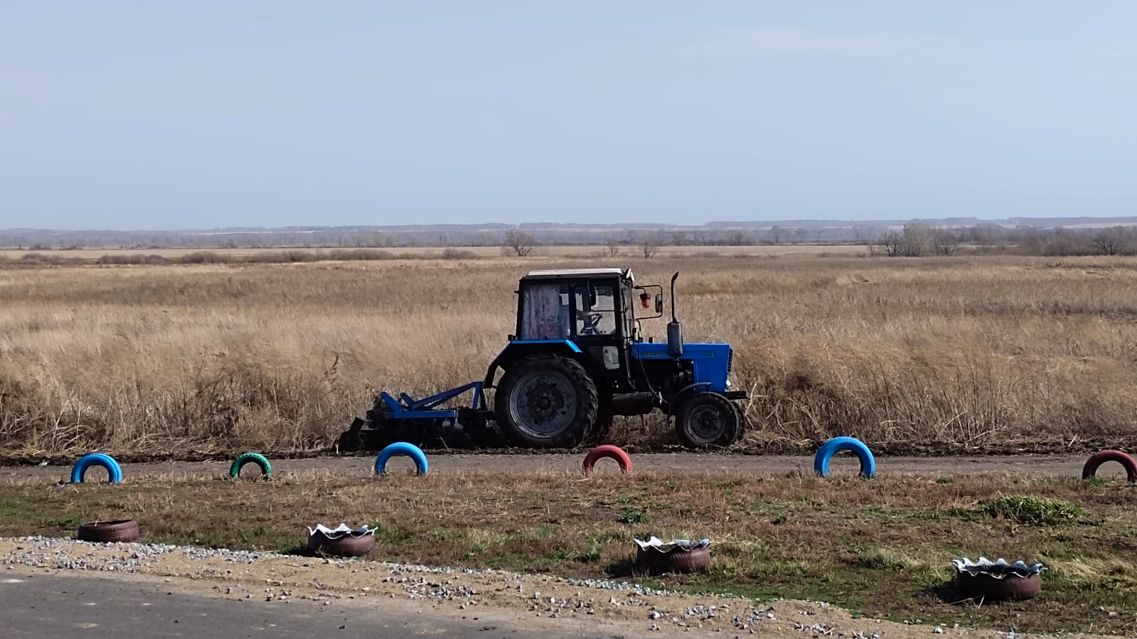 Уборка сухой растительности