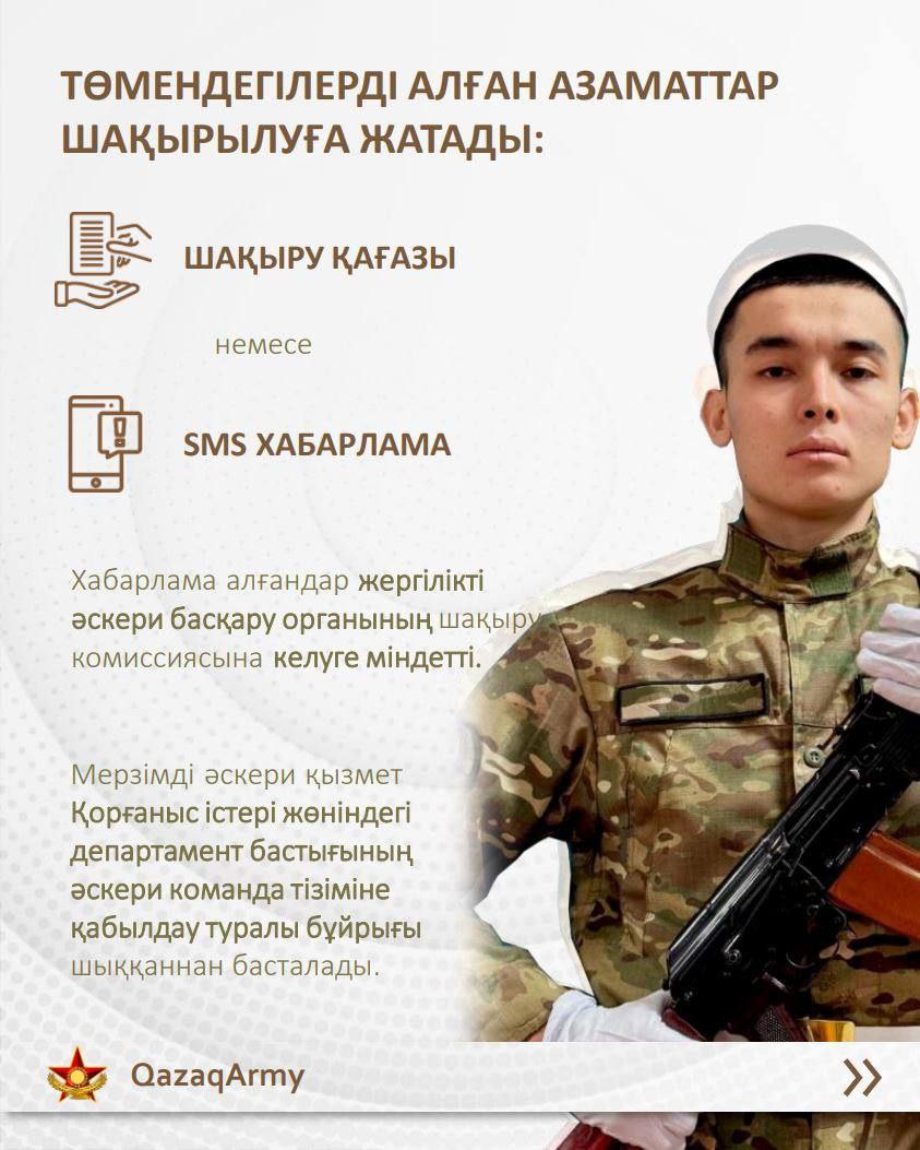 Әскердегі қызмет туралы нені білу керек?