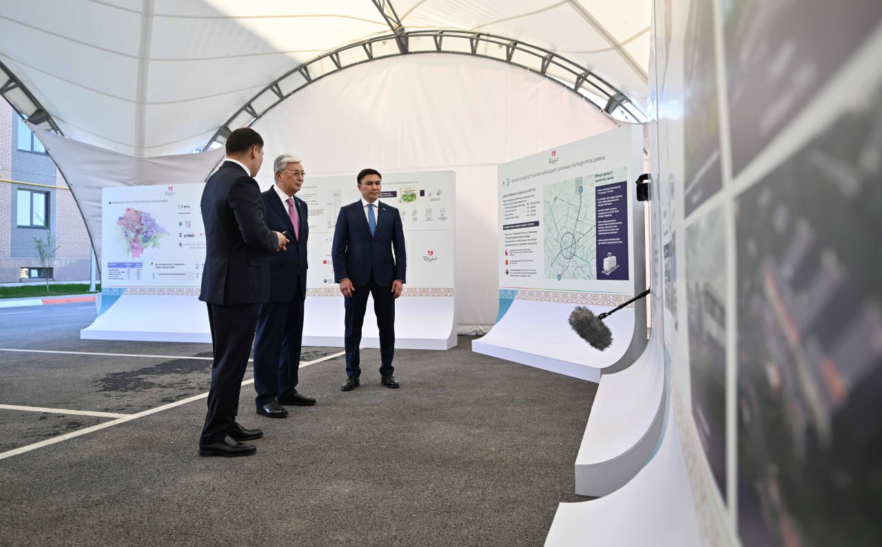 ПРЕЗИДЕНТКЕ ШЫМКЕНТ ҚАЛАСЫНЫҢ ПЕРСПЕКТИВТІ ҚҰРЫЛЫС ЖОСПАРЫ ТАНЫСТЫРЫЛДЫ