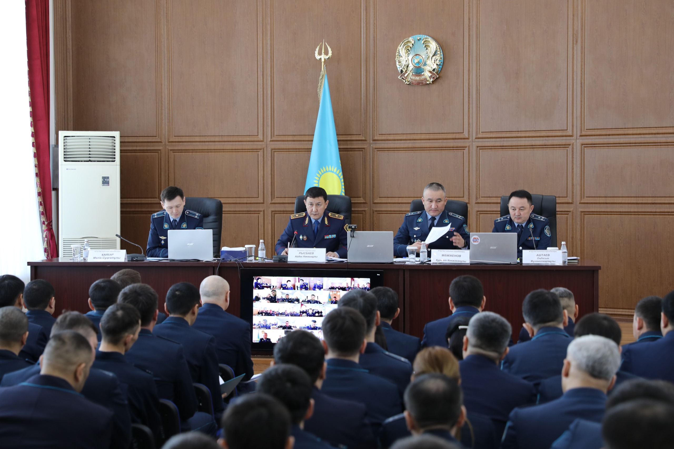 Бірінші тоқсанның қорытындысы: Көліктегі ПД-да жұмыс нәтижелері шығарылды