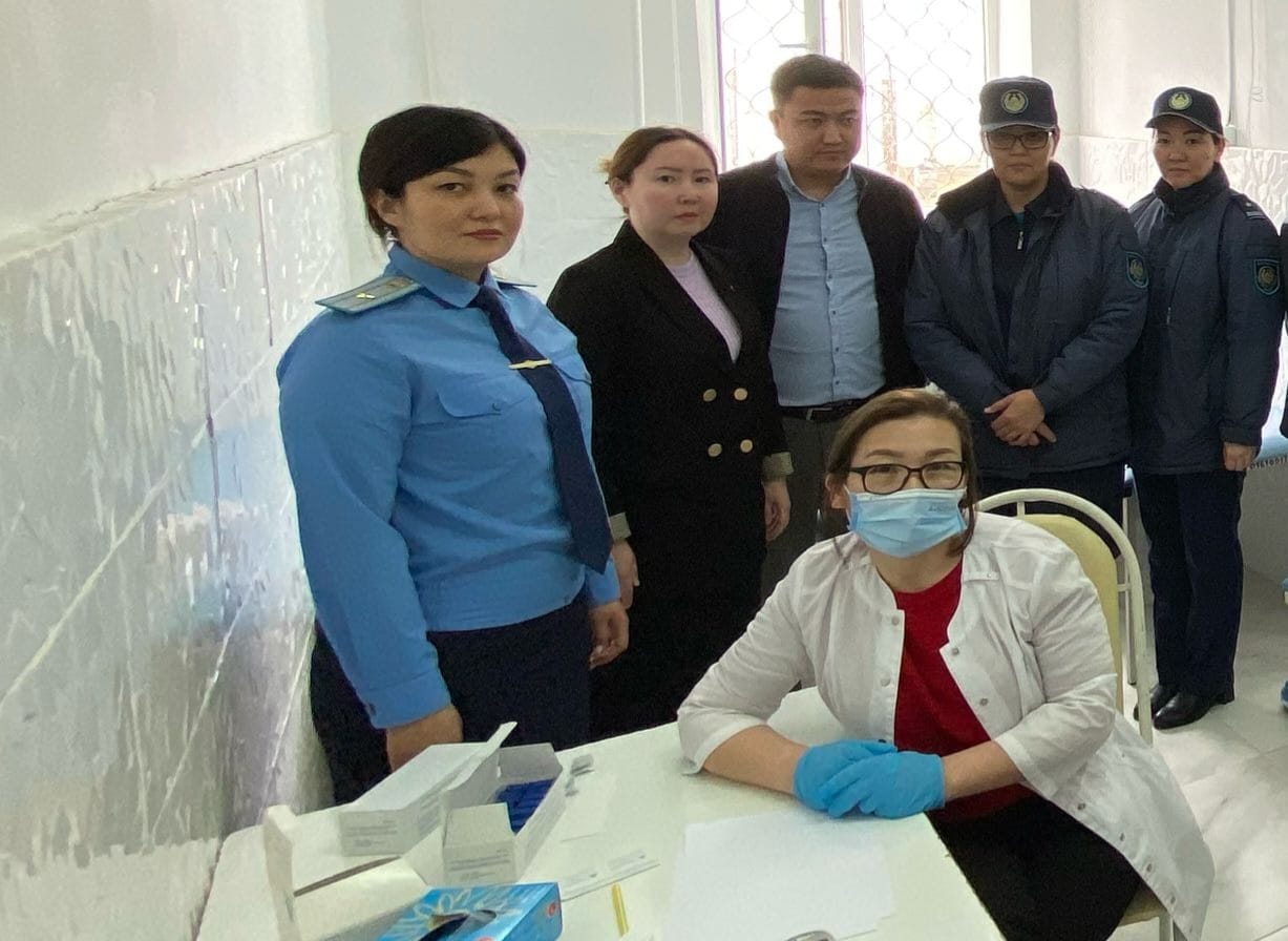 Профилактический осмотр для осужденных женщин