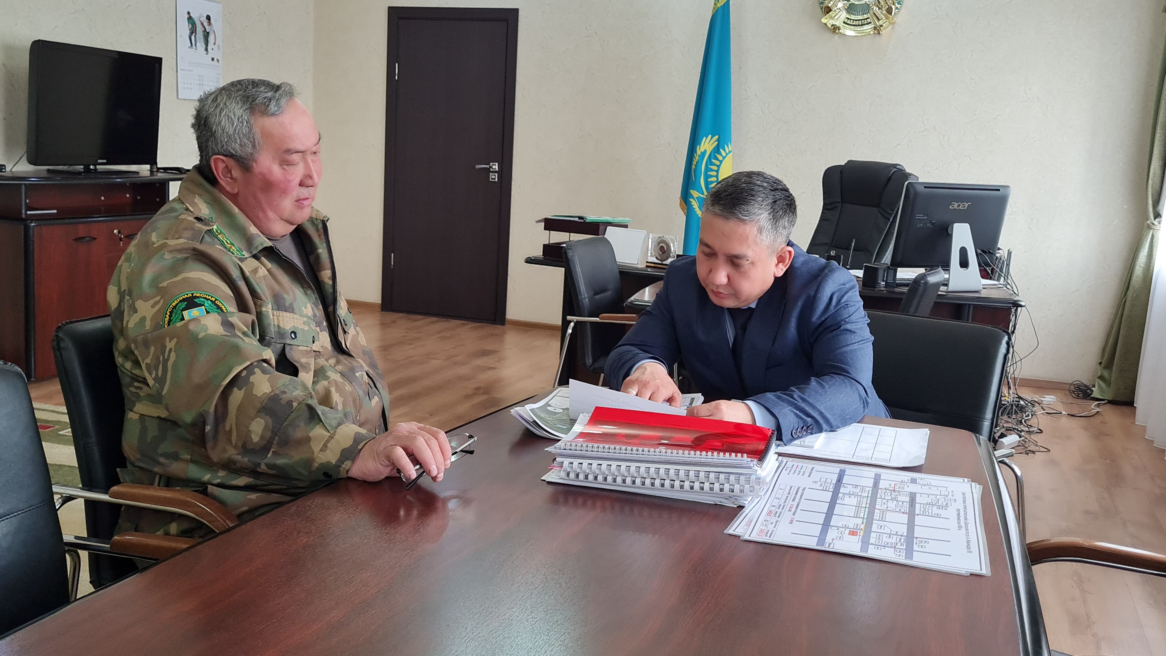 Сандықтау ауданының әкімі орман шаруашылығы басшыларымен кездесу өткізді