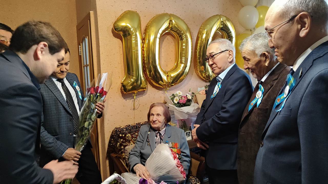 ҰОС ардагері қарағандылық Мария Шинкевич ғасырлық мерейтойын атап өтуде