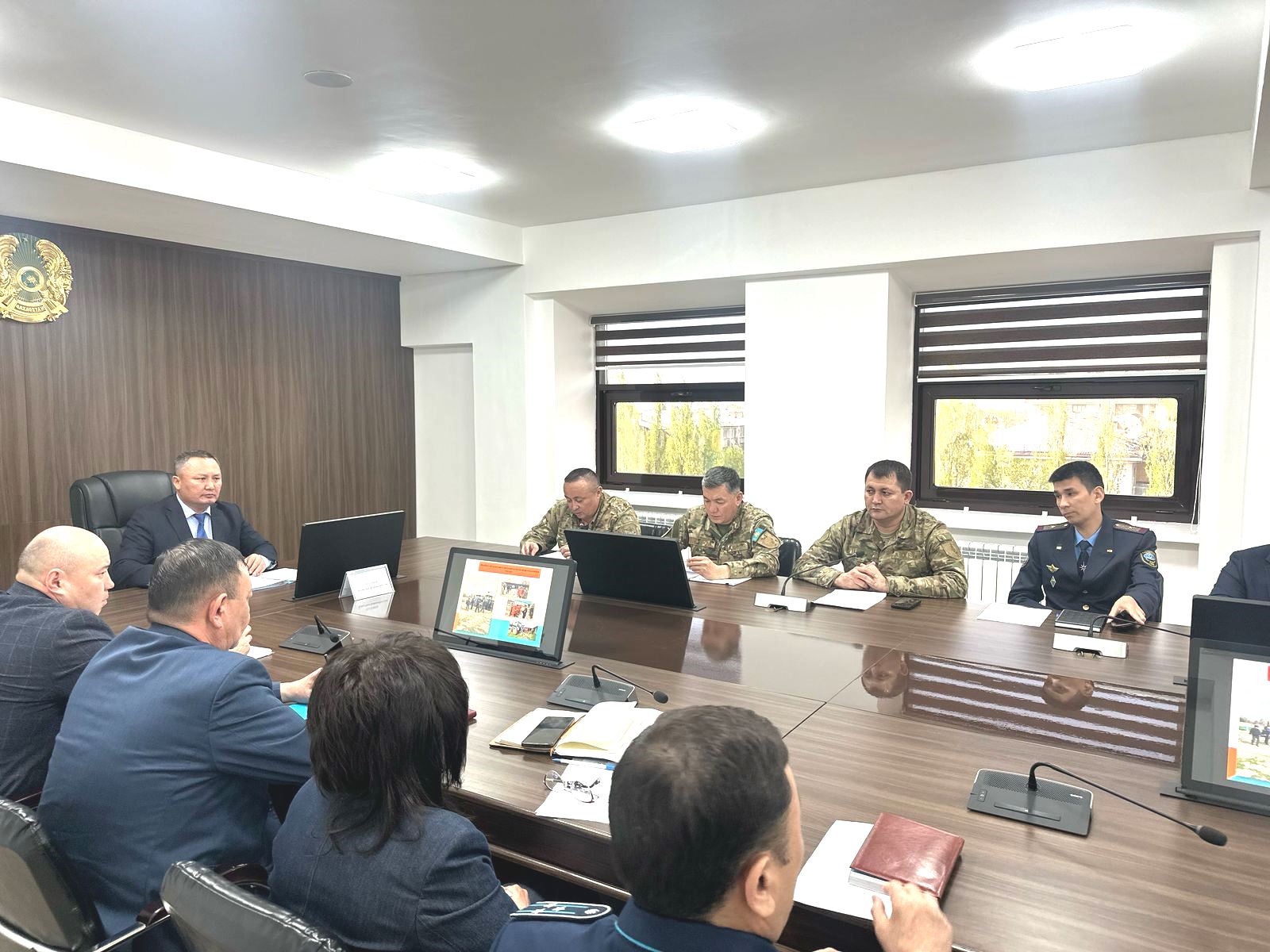 Облыстық ТЖ комиссиясының отырысы өтті