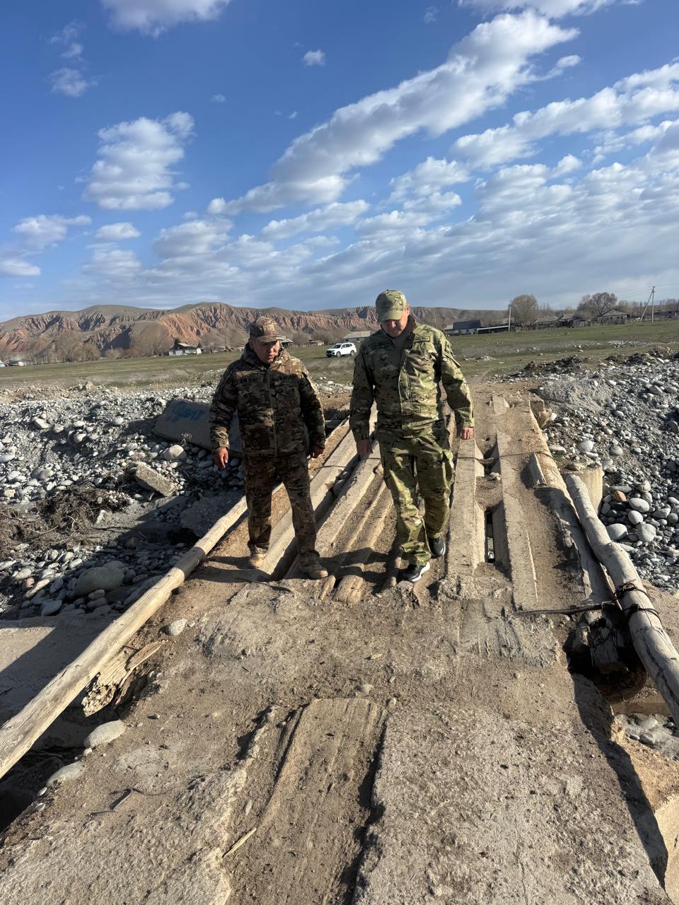 2025 жылғы 11 сәуірде Төтенше жағдайлар басқармасының бастығы азаматтық қорғау полковнигі Азаматов Д.С. мемлекеттік мекеменің филиалы – «Қазселденқорғау» ІААТПБ басшысы Жолдасбеков Д.Т. және жергілікті атқарушы органдардың өкілдерімен бірлесіп, визуалды тексеру жүргізді