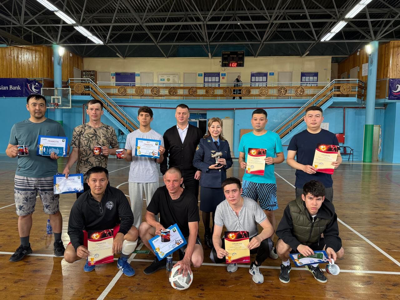 «Екібастұз қаласы әкімдігінің халықты жұмыспен қамту және әлеуметтік мәселелер бөлімі» ММ «Антарес» ЖШС-мен бірлесіп №1 балалар - жасөспірімдер спорт мектебі базасында футбол матчын өткізді