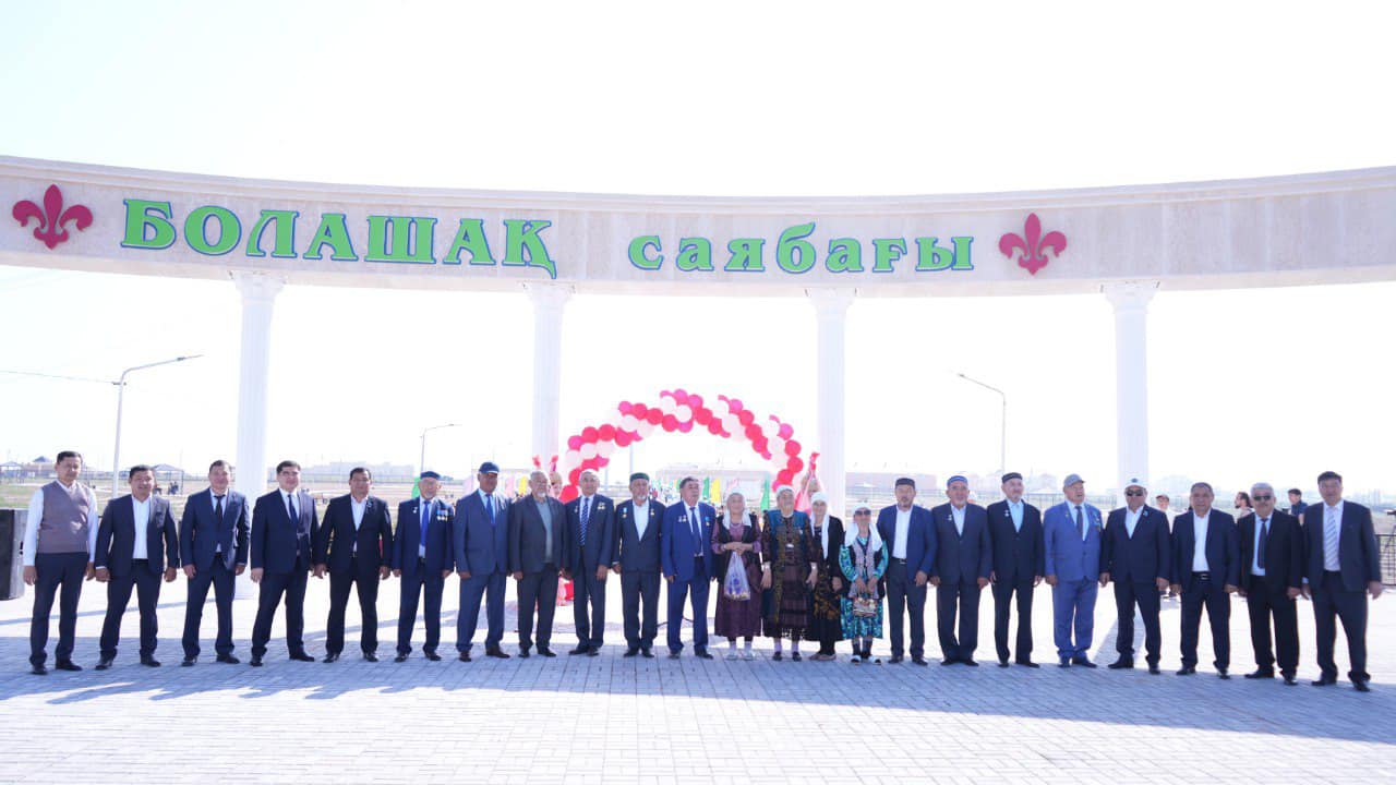 ШАРДАРА АУДАНЫНЫҢ 60 ЖЫЛДЫҒЫ «БОЛАШАҚ» САЯБАҒЫНЫҢ АШЫЛУЫМЕН БАСТАЛДЫ