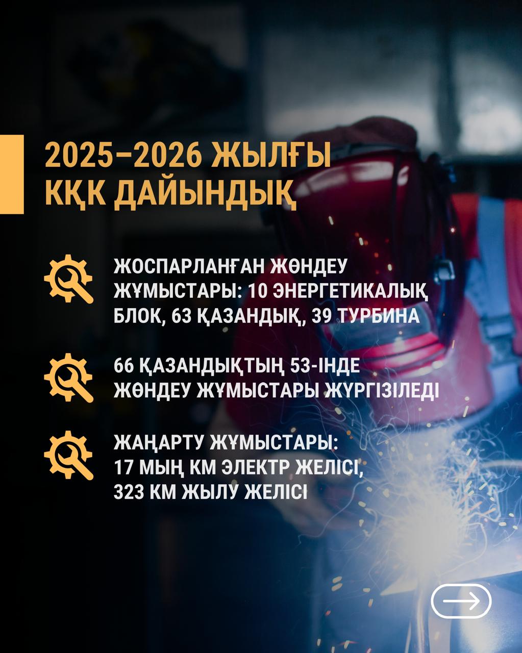 Алдағы жылыту маусымына дайындық басталып кетті