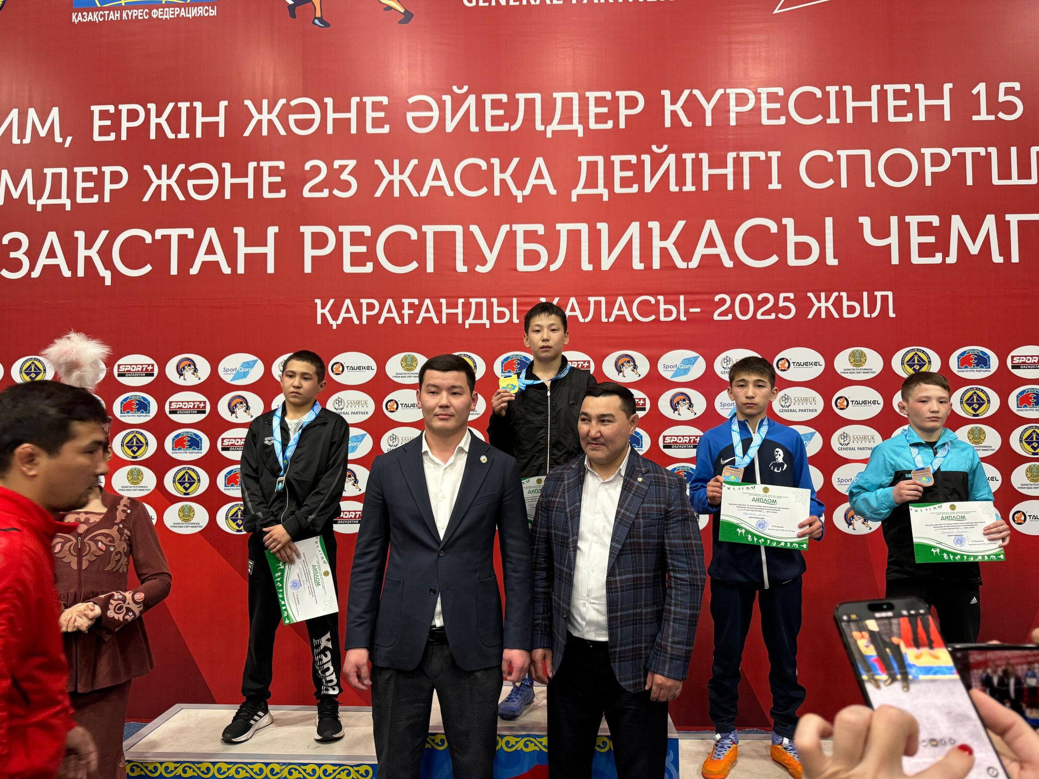 ГРЕК РИМ КҮРЕСІНЕН ЖЕРЛЕСІМІЗ ЕЛ ЧЕМПИОНЫ АТАНДЫ