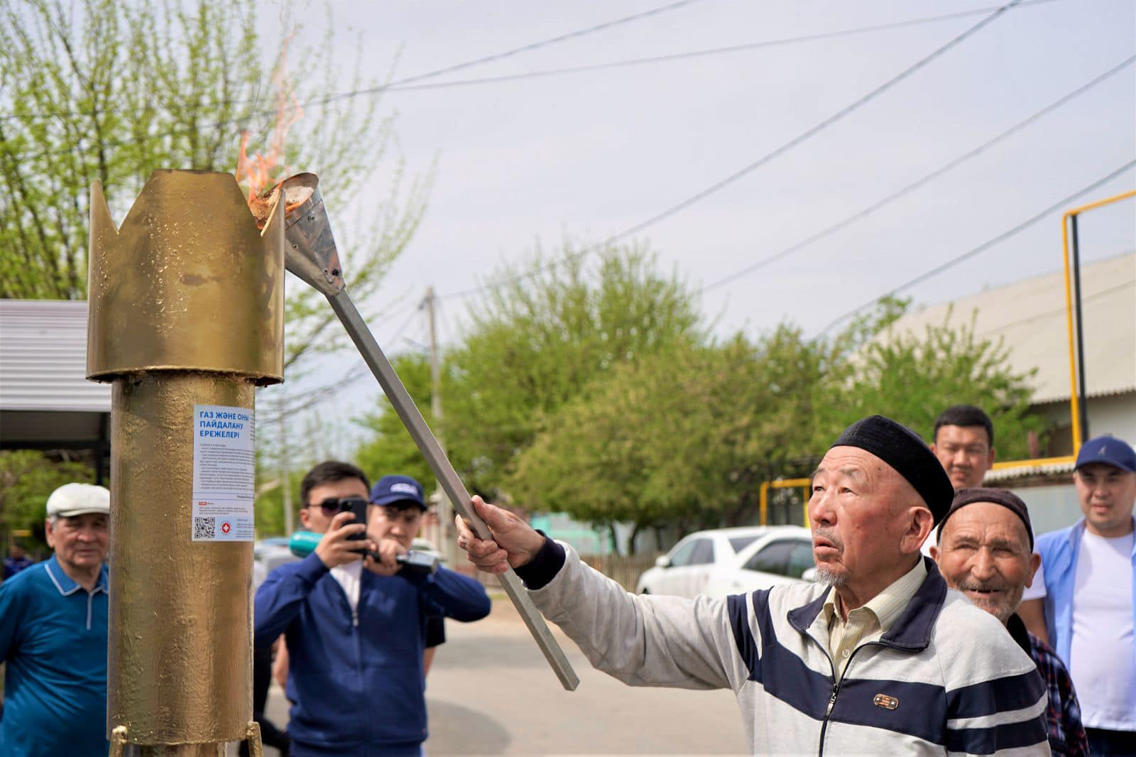 ТҮРКІСТАН: КЕНТАУДАҒЫ БАЙЫЛДЫР АУЫЛЫ КӨГІЛДІР ОТЫНҒА ҚОСЫЛДЫ