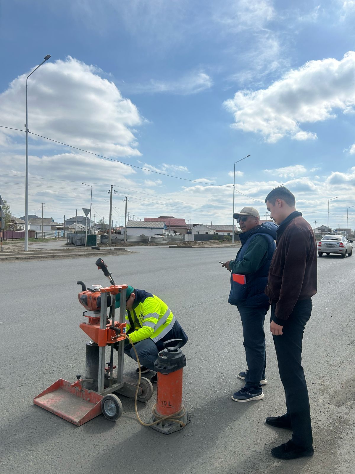 Жемқорлыққа қарсы еріктілердің ұсынысы бойынша жол салу кезінде бұзушылықтар жойылды