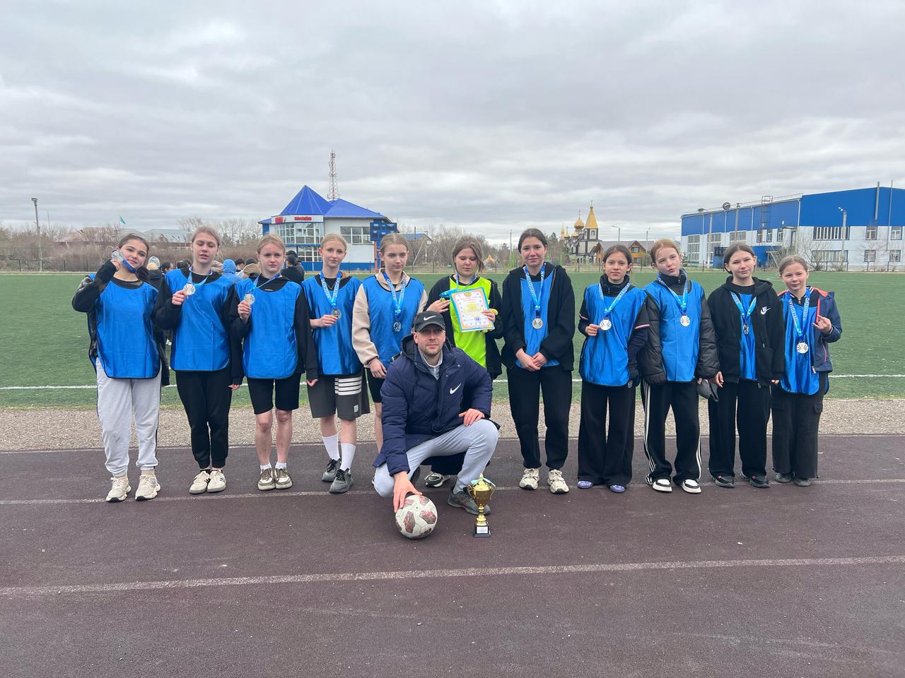 2025 жылдың 12 сәуір күні жазғы «Жастар» спартакиадасы аясында футболдан 2008 жылы туған және одан кіші қыздар арасында аудандық жарыс өткізілді