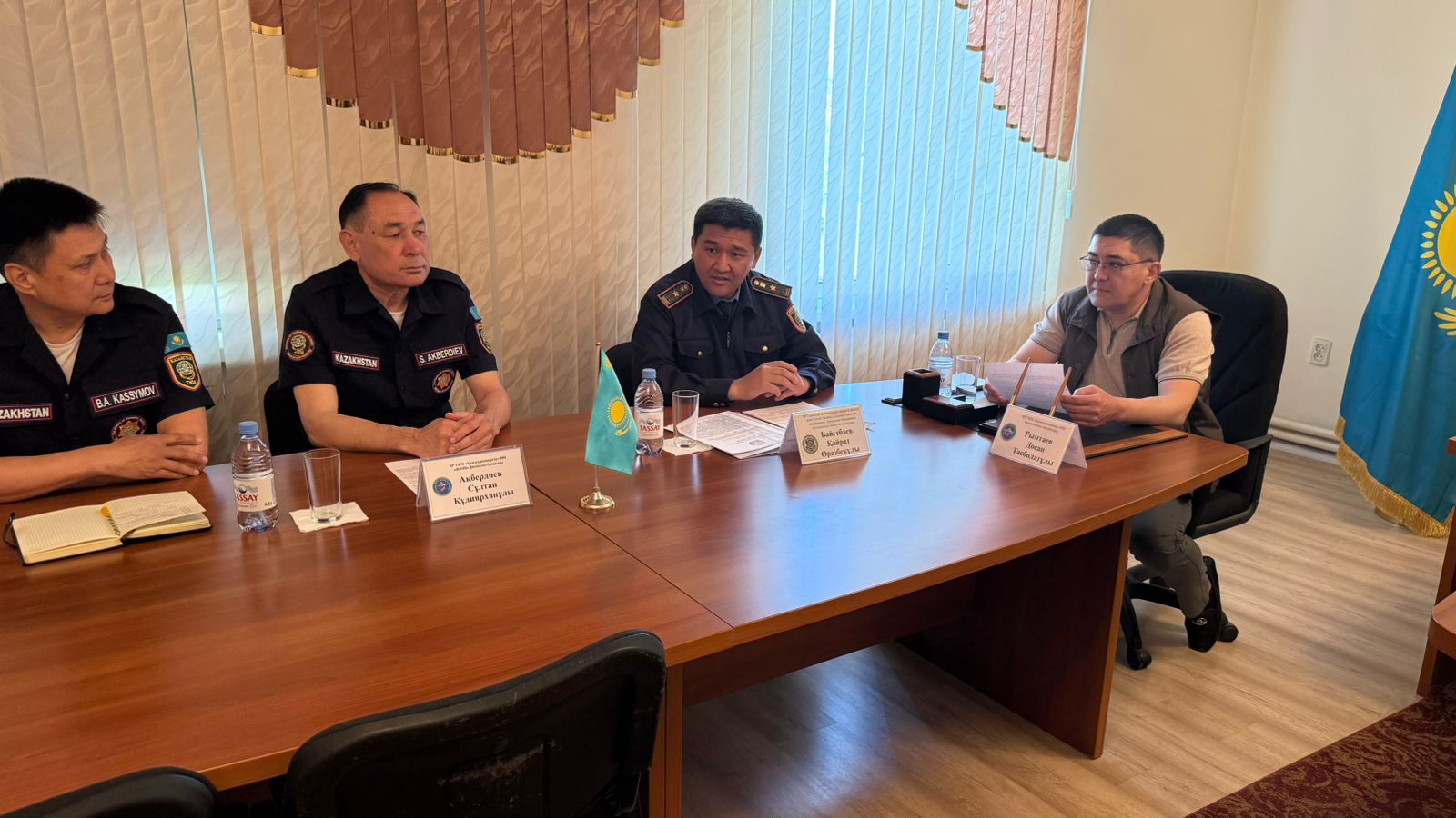 Жамбыл облысы бойынша «Қазселденқорғау» мекемесінің «Жамбыл аумақтық пайдалану басқармасы» филиалының ұжымымен кездесу өтті