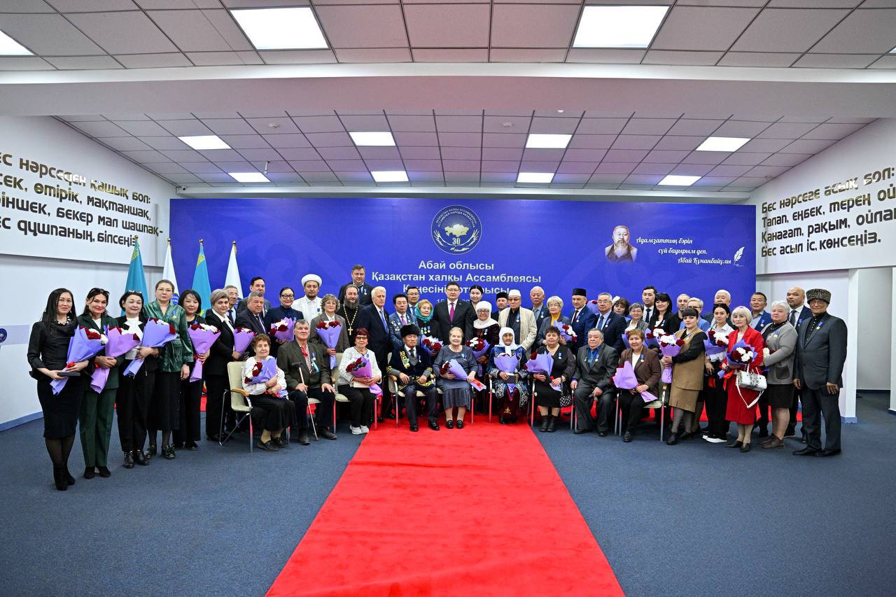 ҚАЗАҚСТАН ХАЛҚЫ АССАМБЛЕЯСЫНЫҢ 30 ЖЫЛДЫҒЫНА ОРАЙ КЕҢЕЙТІЛГЕН КЕҢЕС ӨТТІ