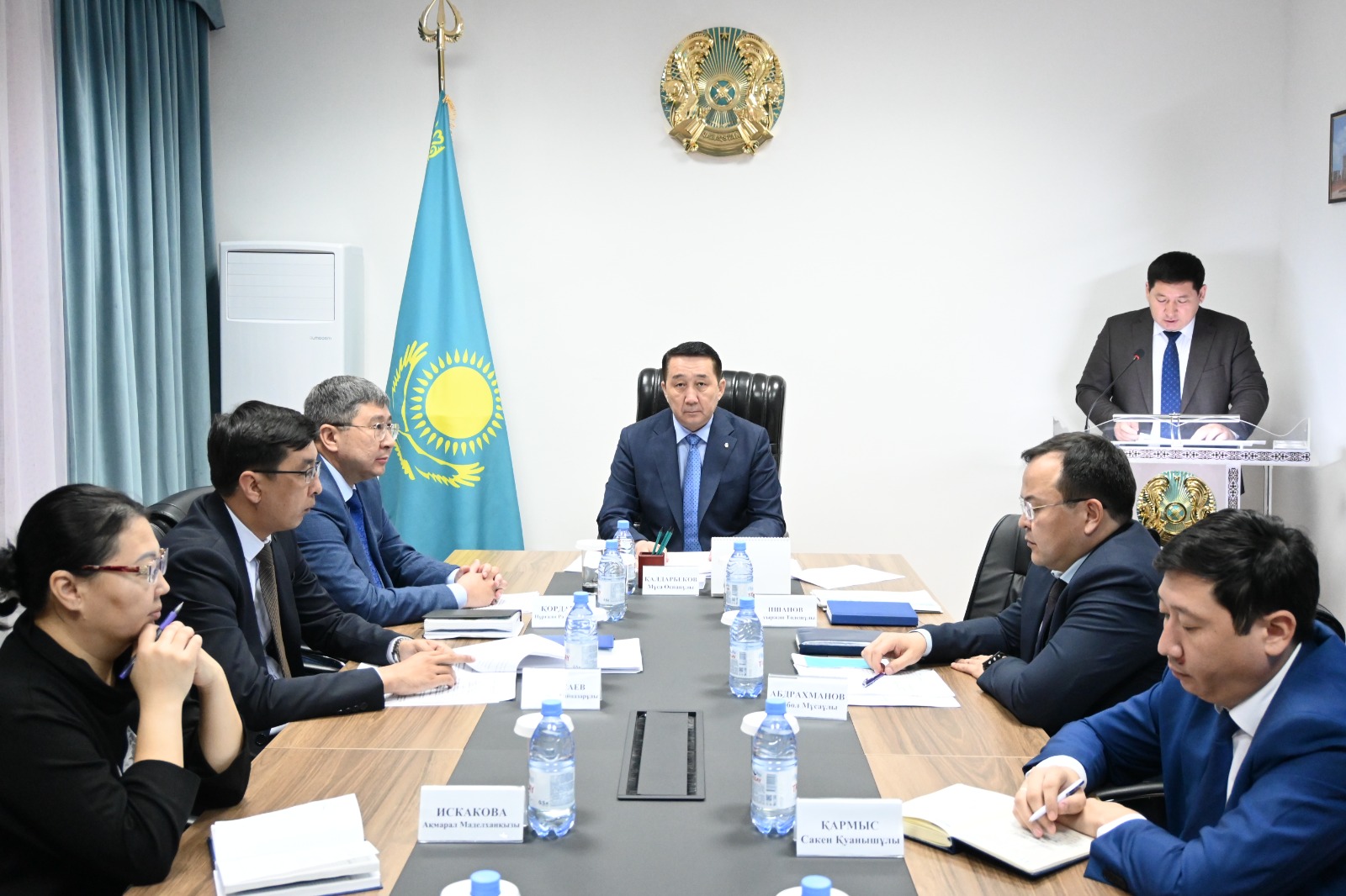 КЕЗЕКТІ КОМИССИЯ ОТЫРЫСЫ ӨТКІЗІЛДІ.