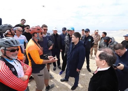 Француздық саяхатшылар Бозжыраның сұлулығына тәнті болды