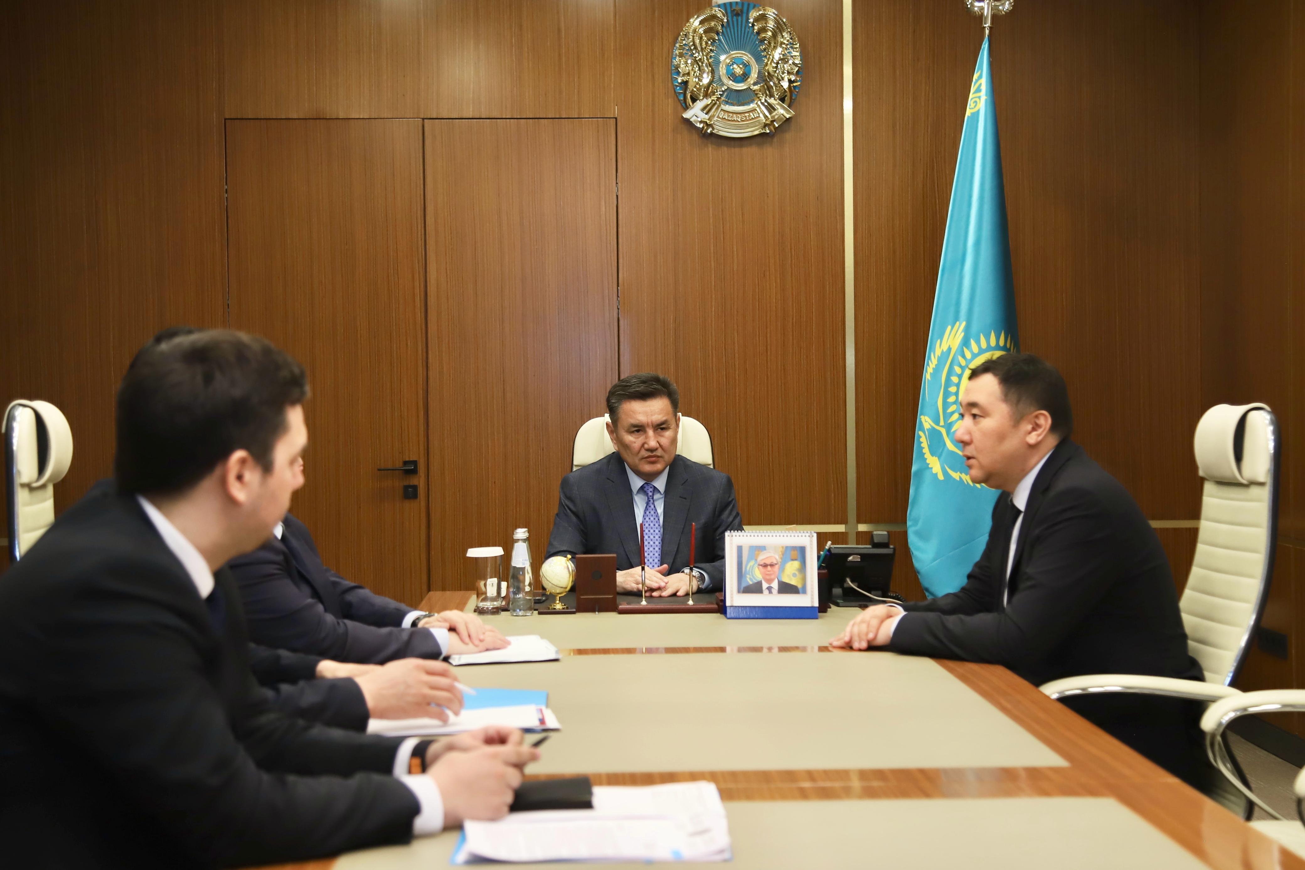 «Астана» халықаралық қаржы орталығының өкілдерімен жұмыс кездесуі өтті