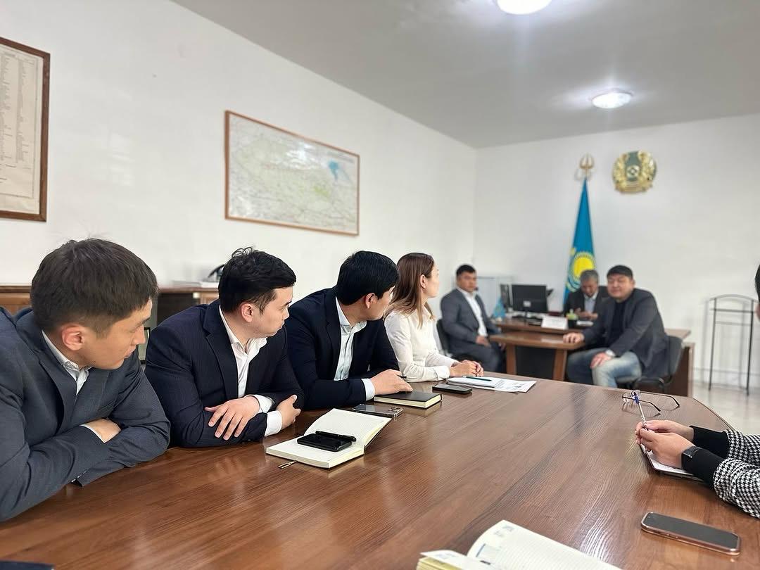 Шу-Талас бассейндік инспекциясы қызметкерлерінің төрағаның орынбасарымен кездесуі