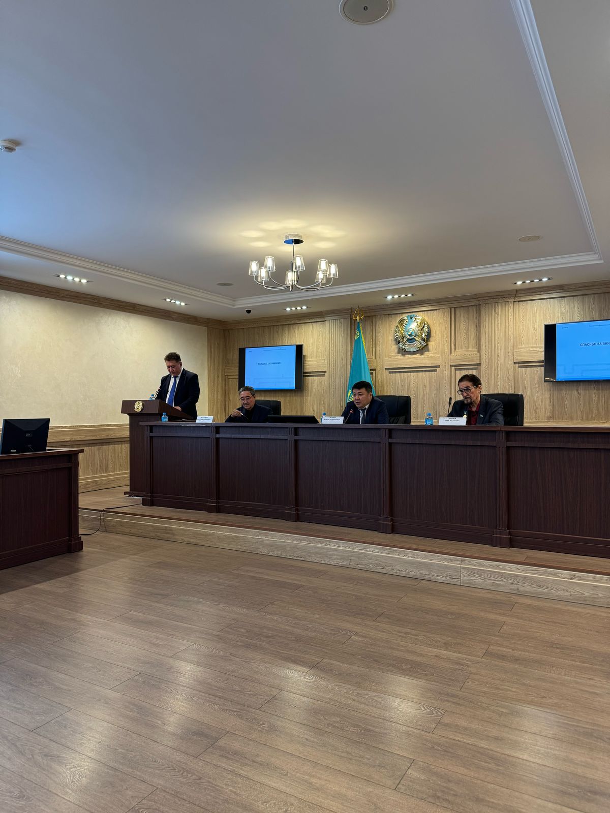В городе Астана прошло публичное слушание по заявке ГКП «Астана су арнасы»