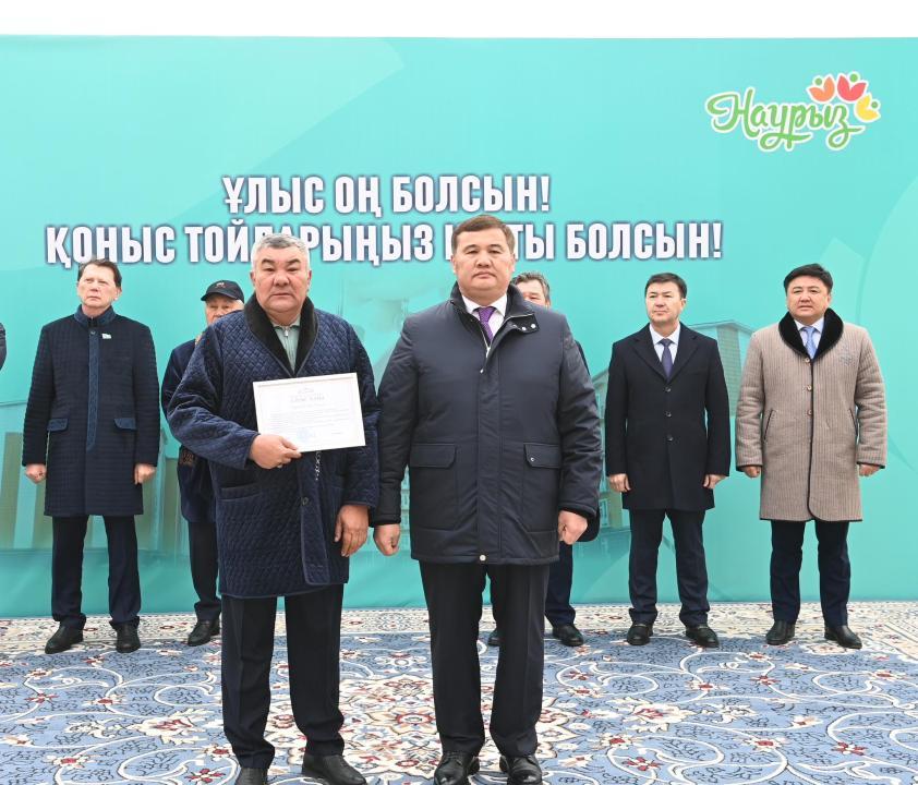 Қызылордада 135 отбасы жаңа баспанаға ие болды