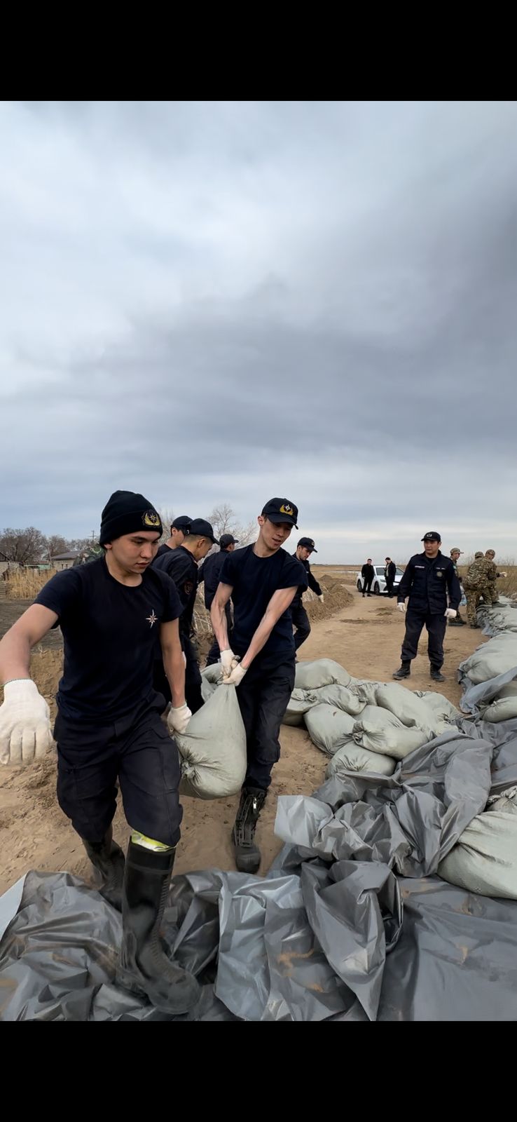 Табиғи қорғау су жіберу кезеңінде қауіпсіздікті қамтамасыз ету