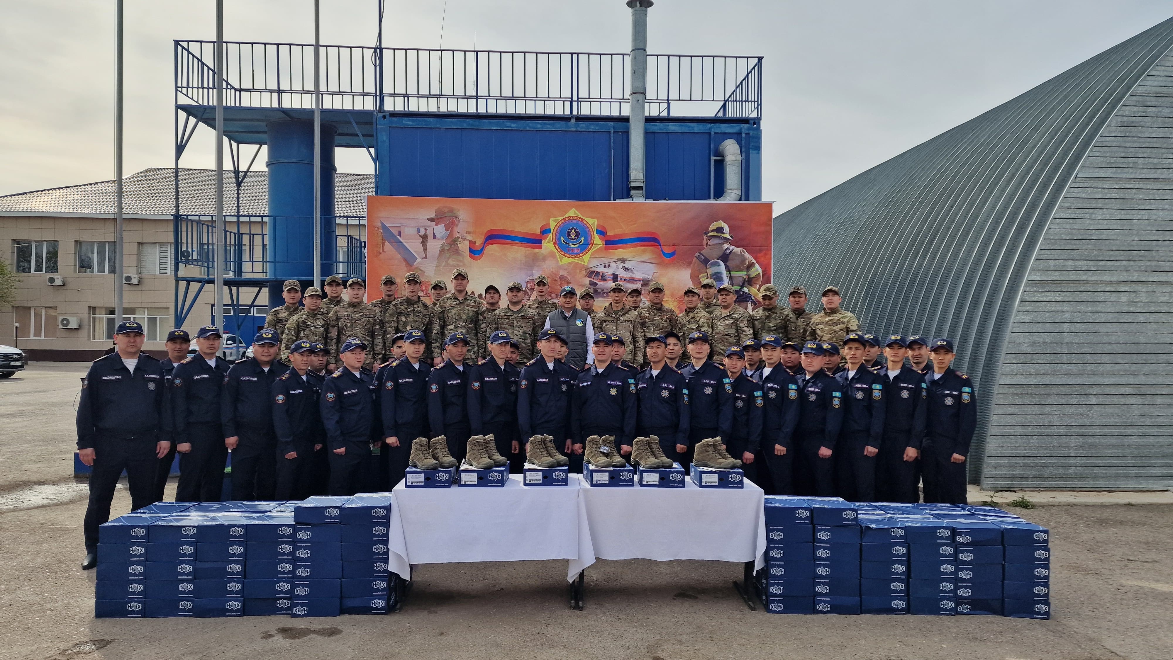 Қазақстандық құтқарушылар қоры Қазақстан ТЖМ қызметкерлерін қолдауды жалғастыруда