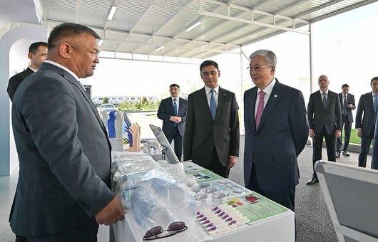 Мемлекет басшысына Marai E7 Group өндіріс алаңының қызметі таныстырылды