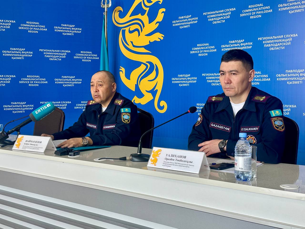 ТЖД қызметкерлері Павлодар облысындағы өрт қауіпті жағдайды бақылауда