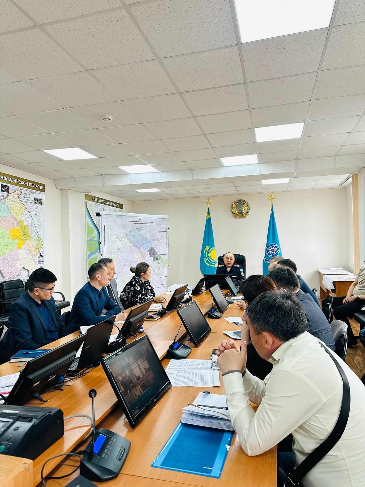 Жер сілкінісінің салдарын жоюға бағытталған күштер мен құралдарды түзету бойынша жұмыс кеңесі өткізілді