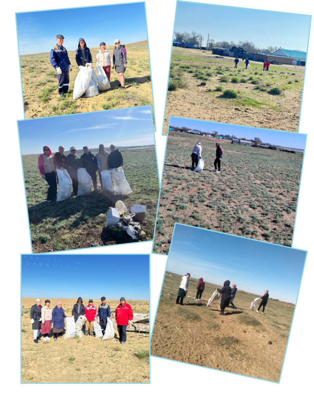 "Таза Қазақстан" республикалық акциясы аясында Жарқамыс ауылдық округінде  тазалық жұмыстары жүргізілді.