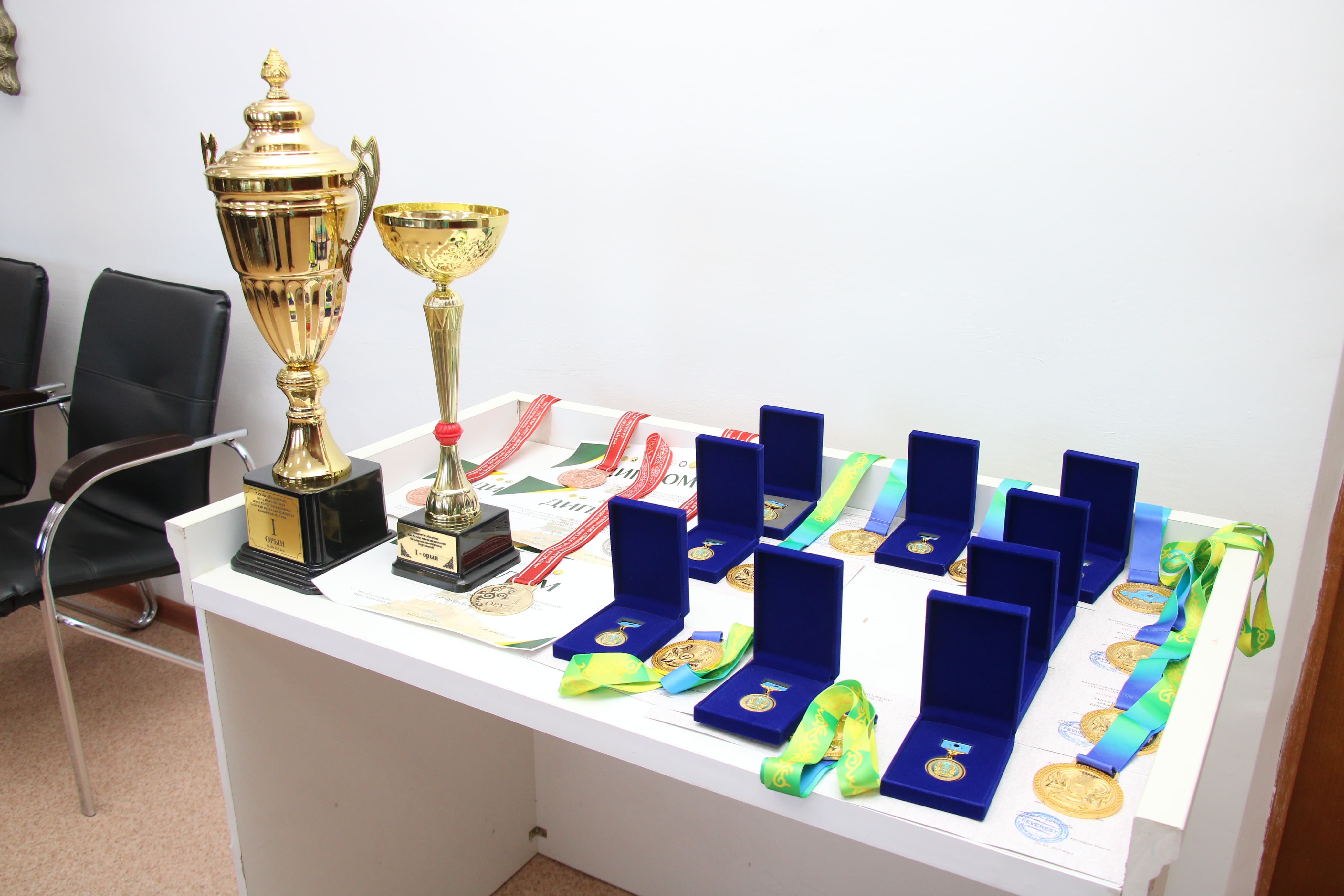 ЖАС СПОРТШЫЛАРҒА ҚҰРМЕТ КӨРСЕТІЛДІ