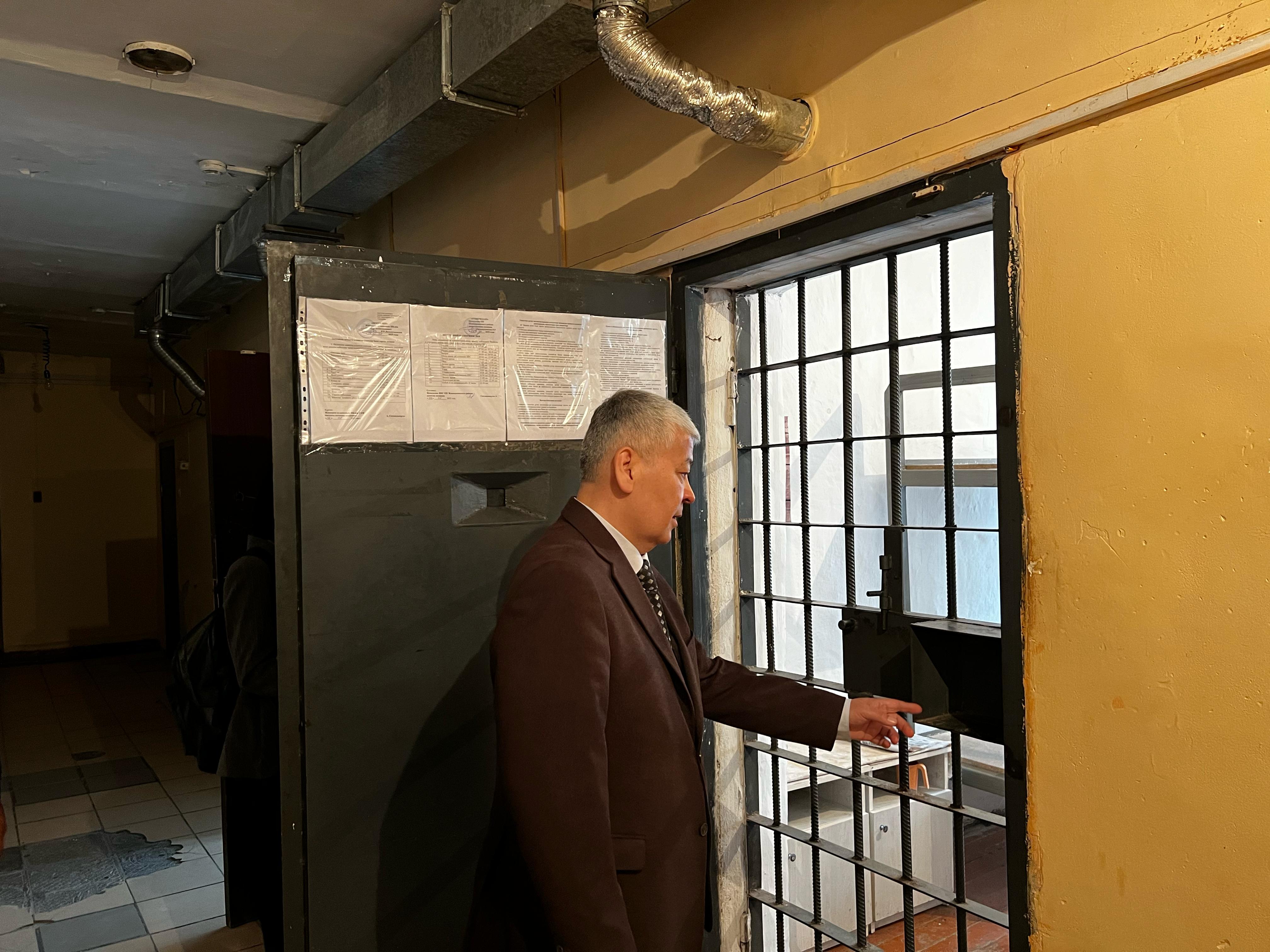 “Ұлытау облысының Полиция Департаменті Жанаарқа ауданы полиция бөлімі” уақытша ұстау изоляторы мемлекеттік мекемесіне барды