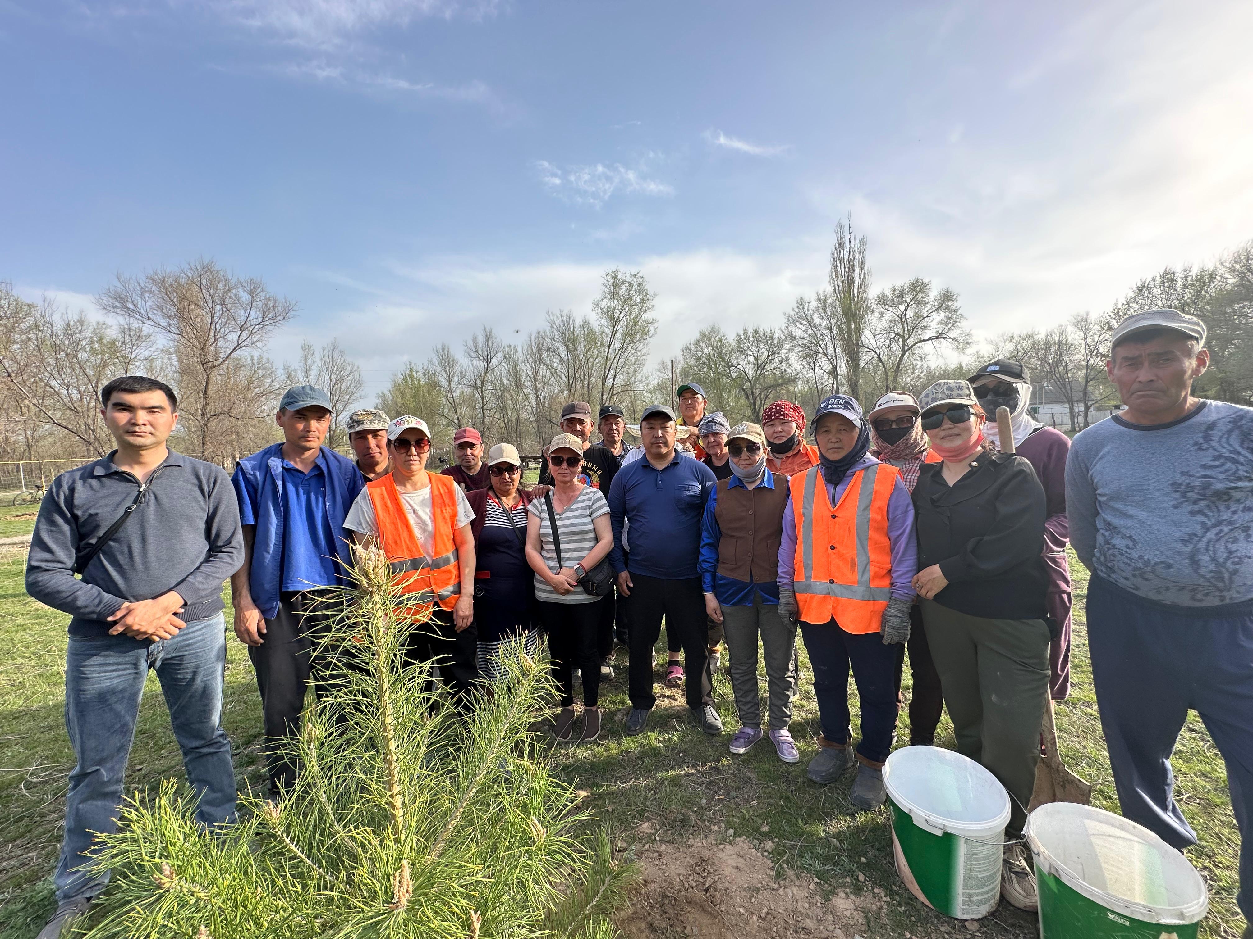 Көксу бекетінде жаңа саябаққа алғашқы қадам: экологиялық іс-шара өткізілді 🌿
