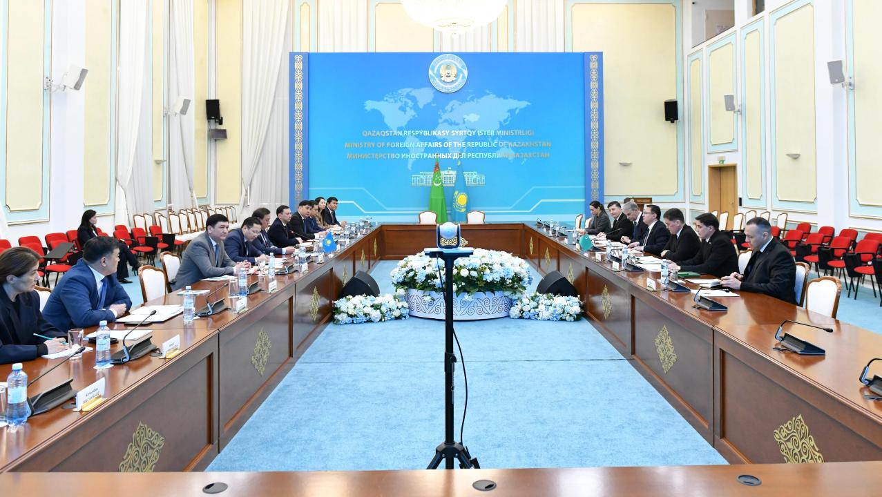 Kazakh-Turkmen consultations on consular issues were held in Astana
