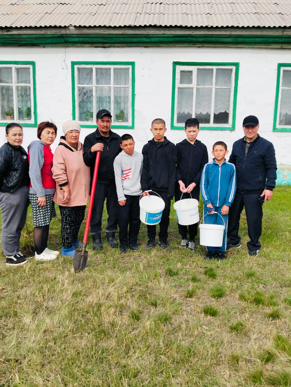 Аққұдық ауылында ағаш отырғызу жұмыстары жүргізілді