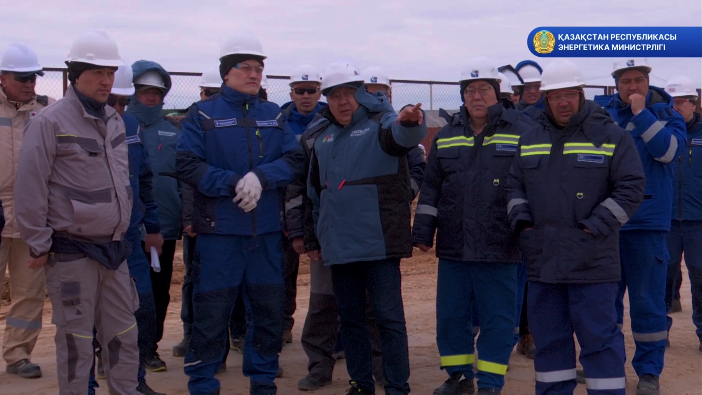 Қазақстанда газ өңдеу зауытының құрылысы барысы туралы