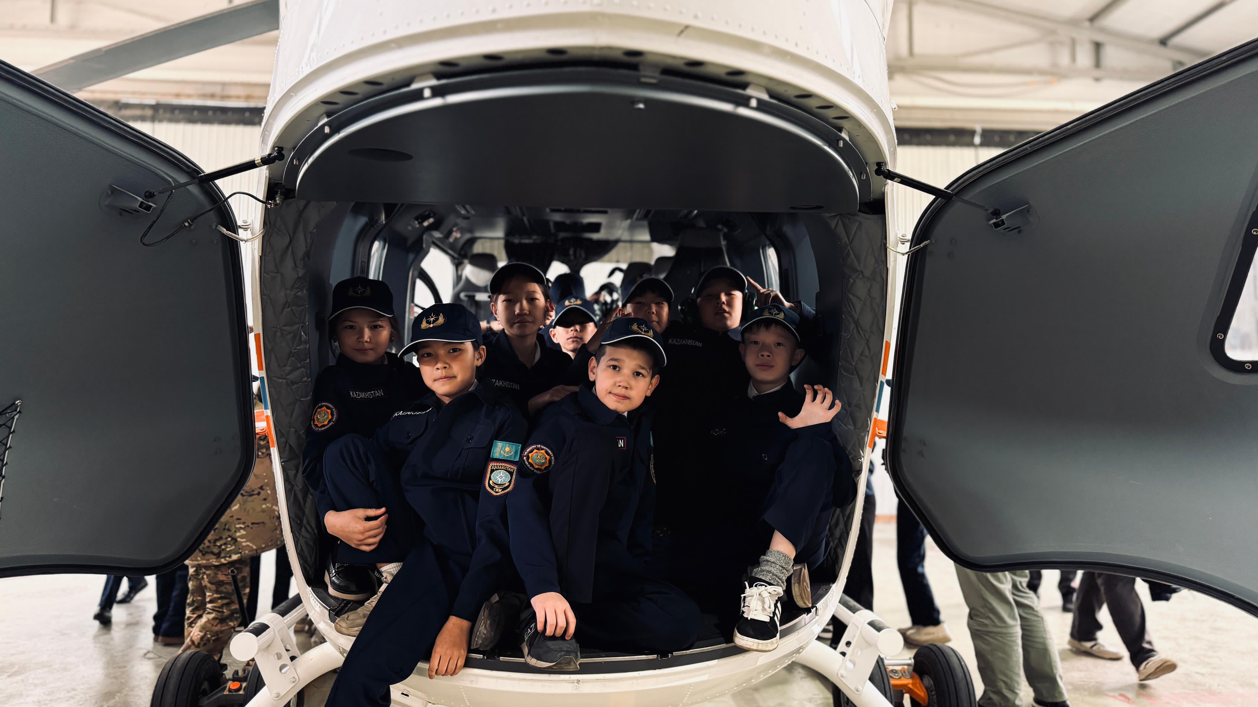 Кадеттерге арналған экскурсия: құтқарушылардың болашағы балалық шақтан басталады