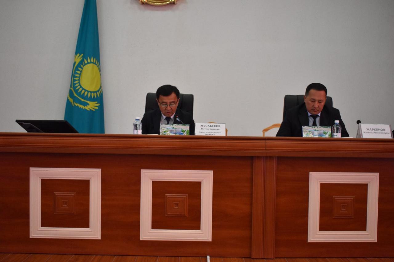 Сарысу аудандық мәслихатының кезекті сессиясы өтті