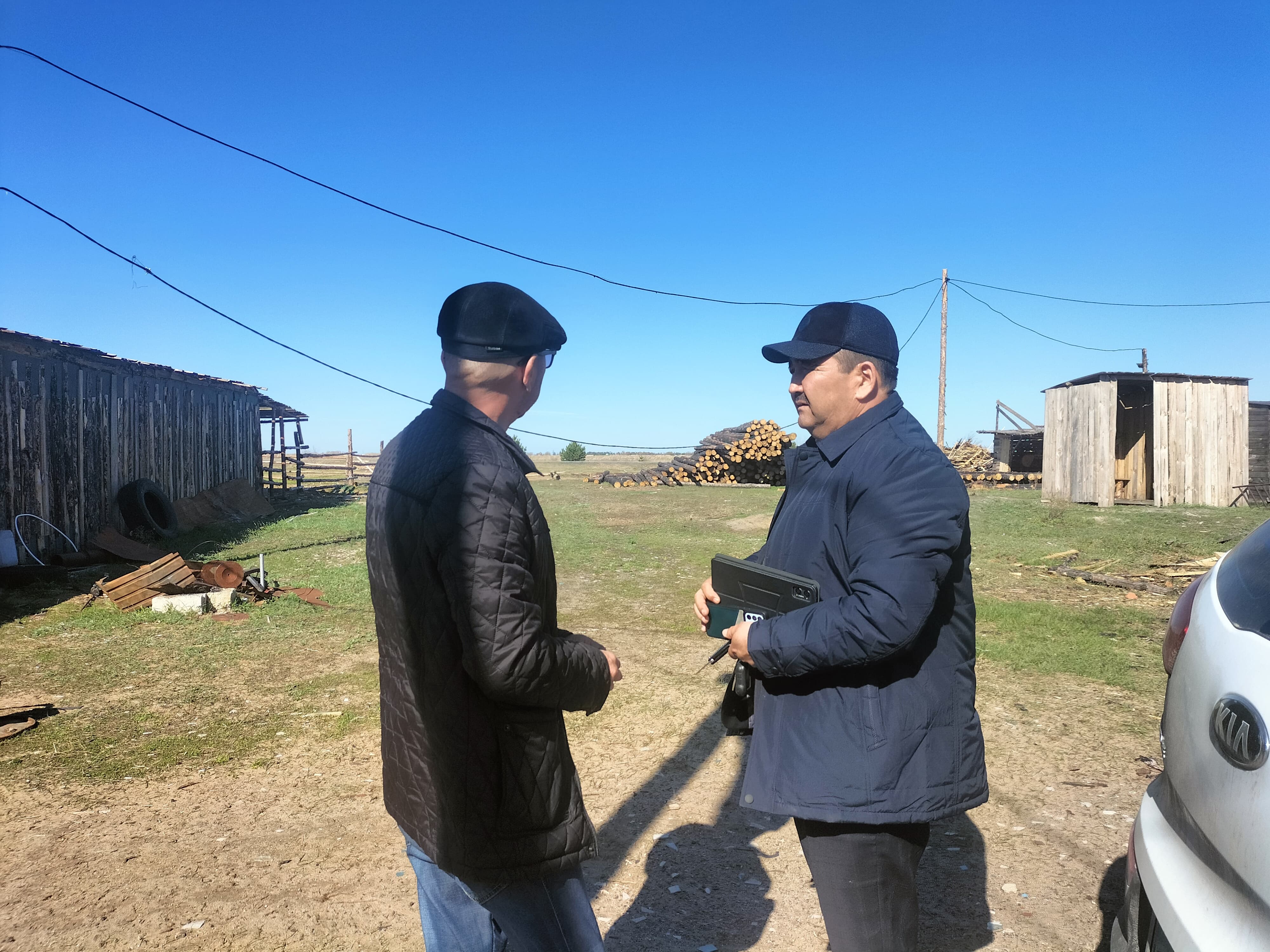 Аманқарағай ауылында абаттандыру бойынша рейд жүргізілді