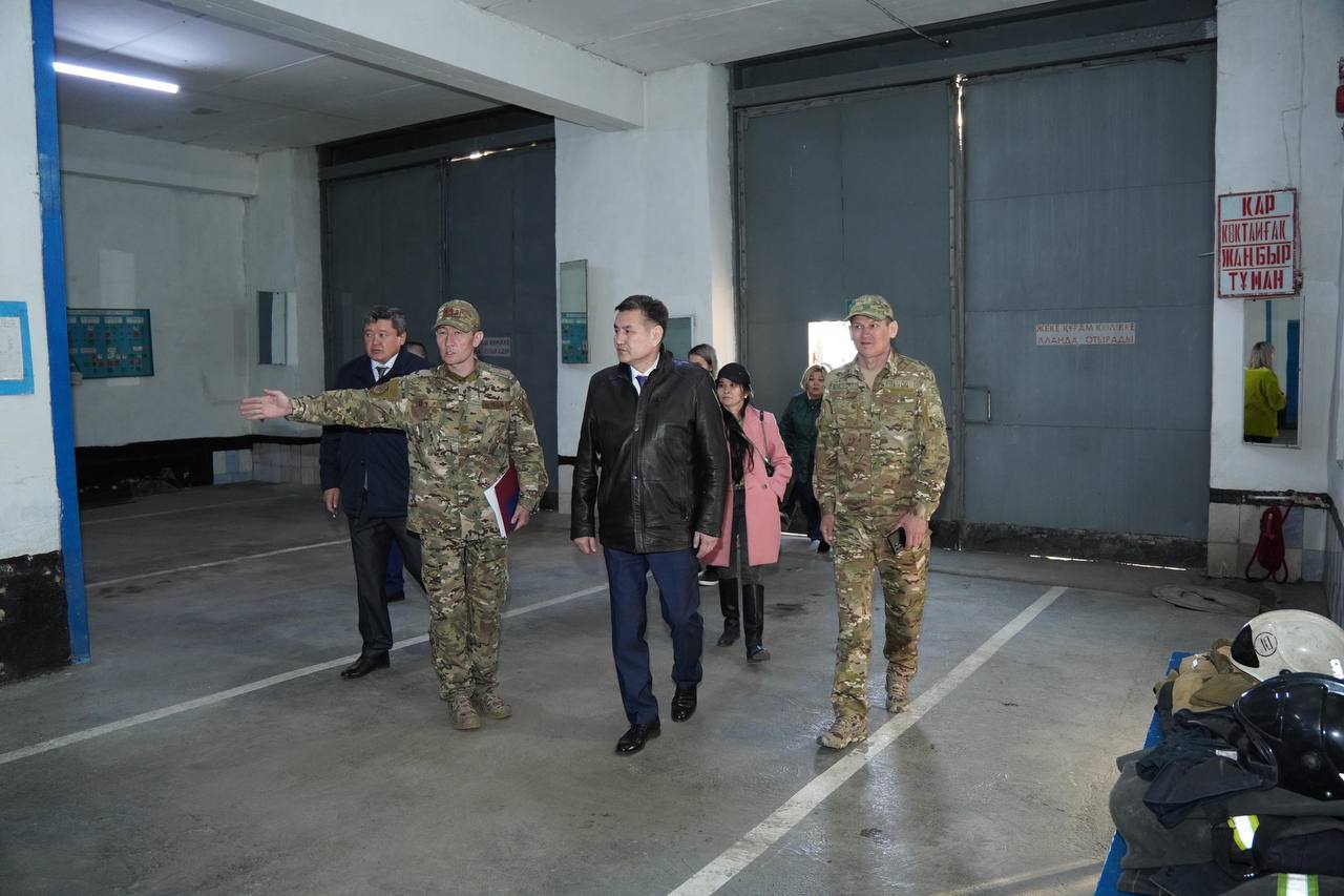 ШҚО әкімі: Қасым Қайсенов кентіндегі өрт сөндіру бөлімінің ғимараты қайта жөнделеді