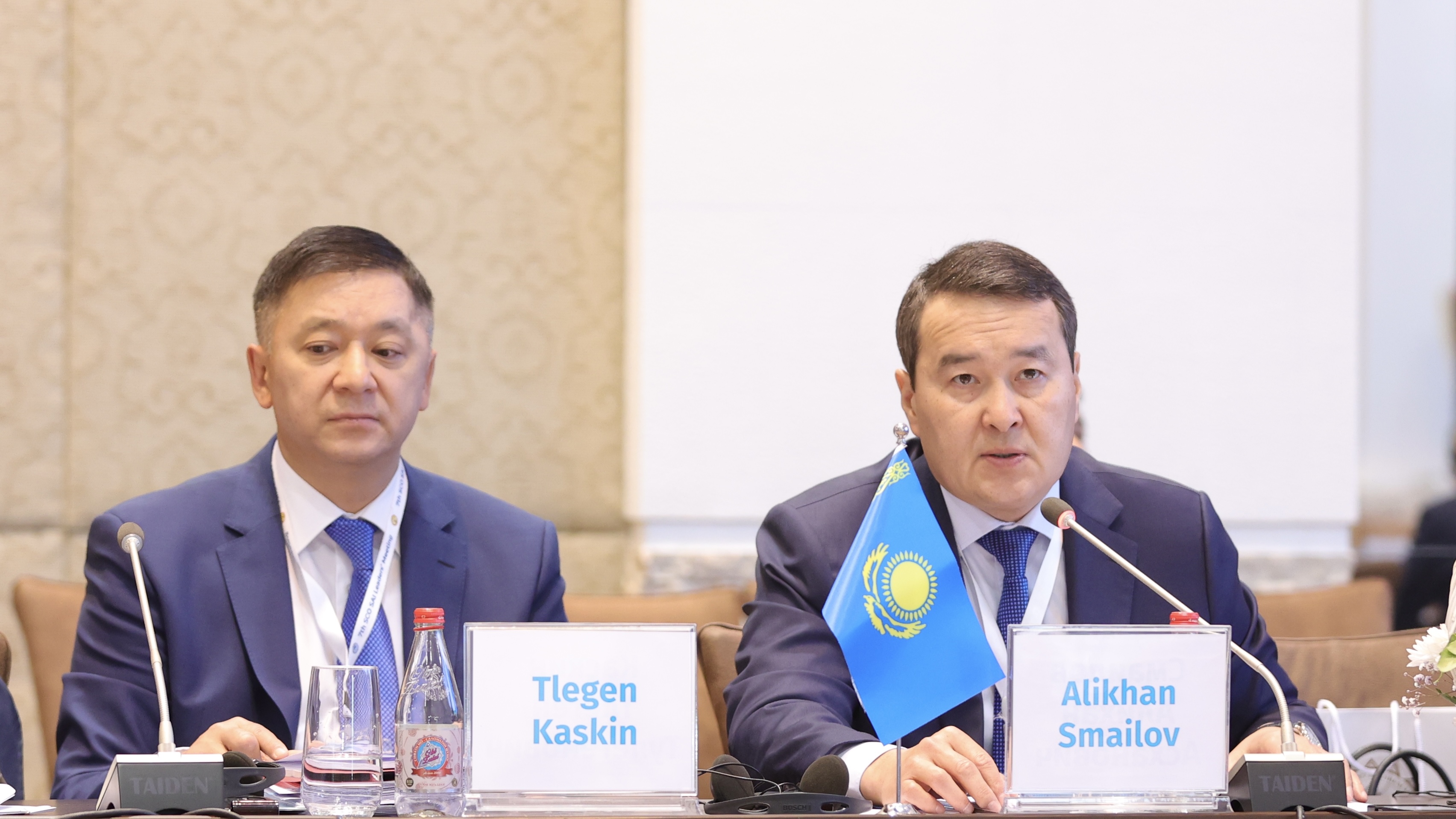 Alikhan Smailov spoke at the 7th meeting of Heads of Supreme Audit Institutions of the SCO Member States