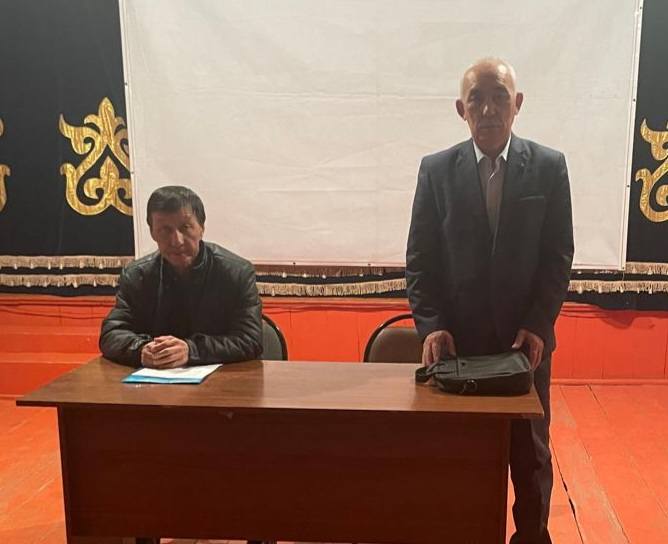 Бүгін «Конго-Қырым геморрагиялық қызбасы ауруының алдын алу» тақырыбында түсіндірме  жұмыстары  жүргізілді.