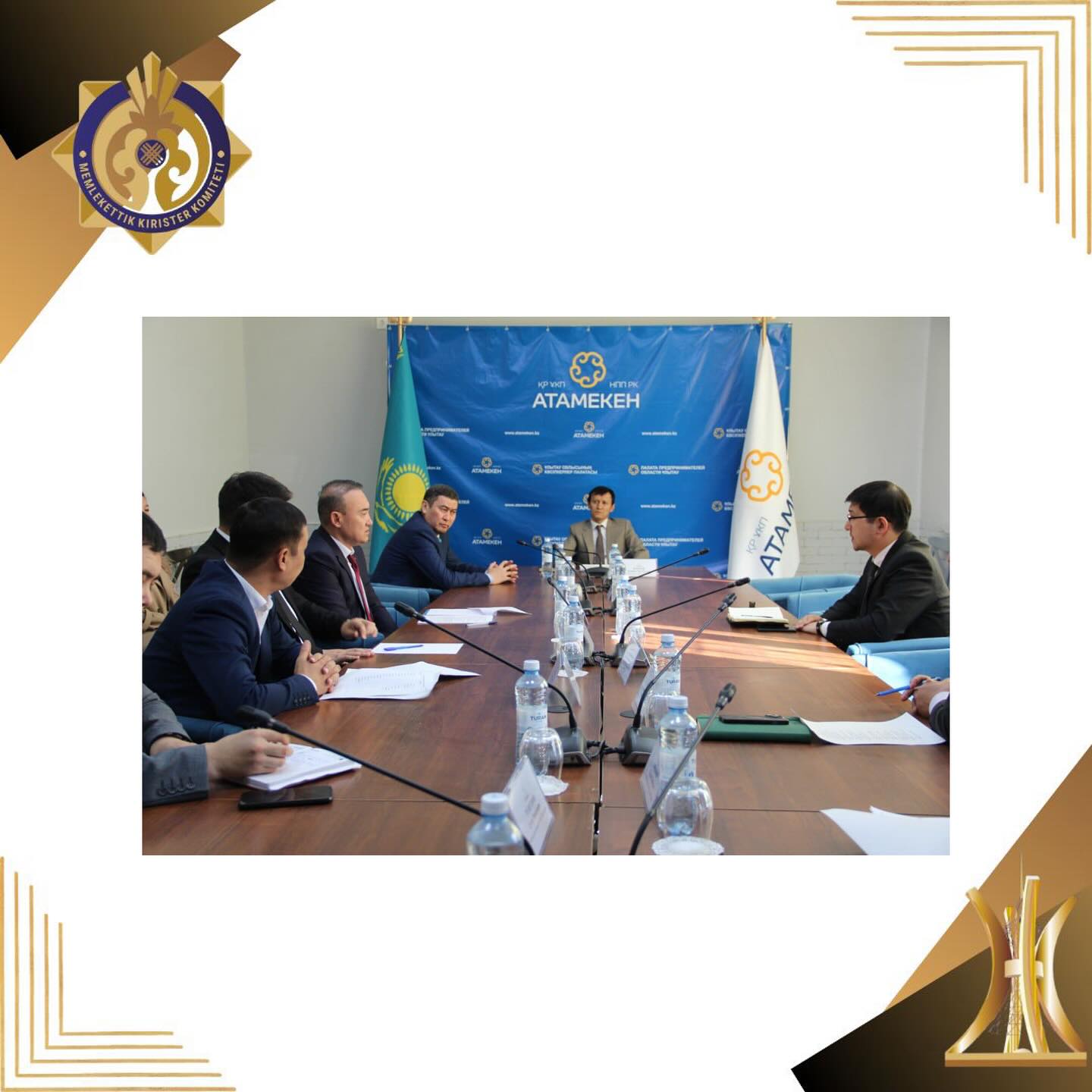 Департамент басшысының орынбасары А. Шаймерденов отырысқа арнайы қатысты