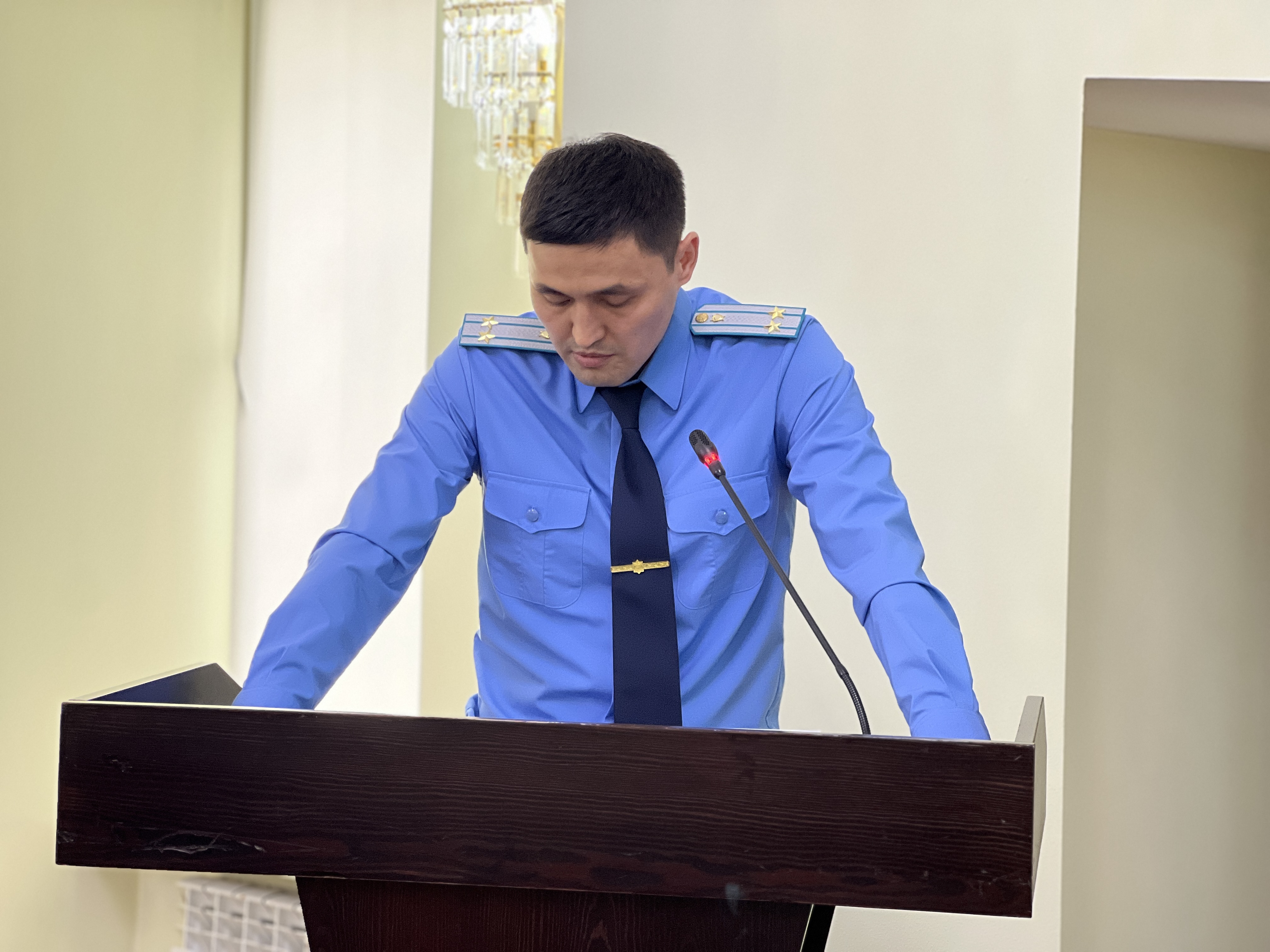 Аудан прокурорларының атқарылған жұмыстары бойынша есептері