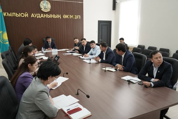 Аудан  әкімінің төрағалығымен мәжіліс өтті