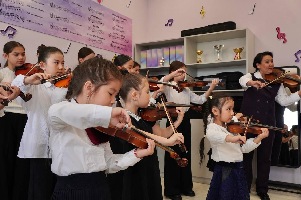Ұлан ауданында жаңа музыка мектебі ашылды!