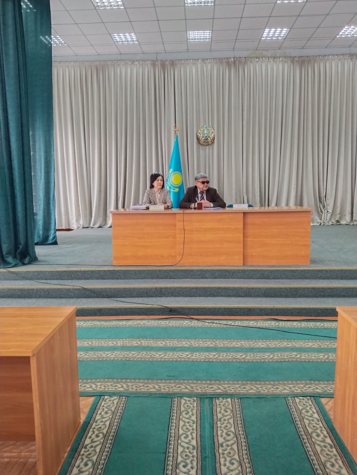 Діни бірлестіктермен жұмыс бөлімі басшысымен кездесу