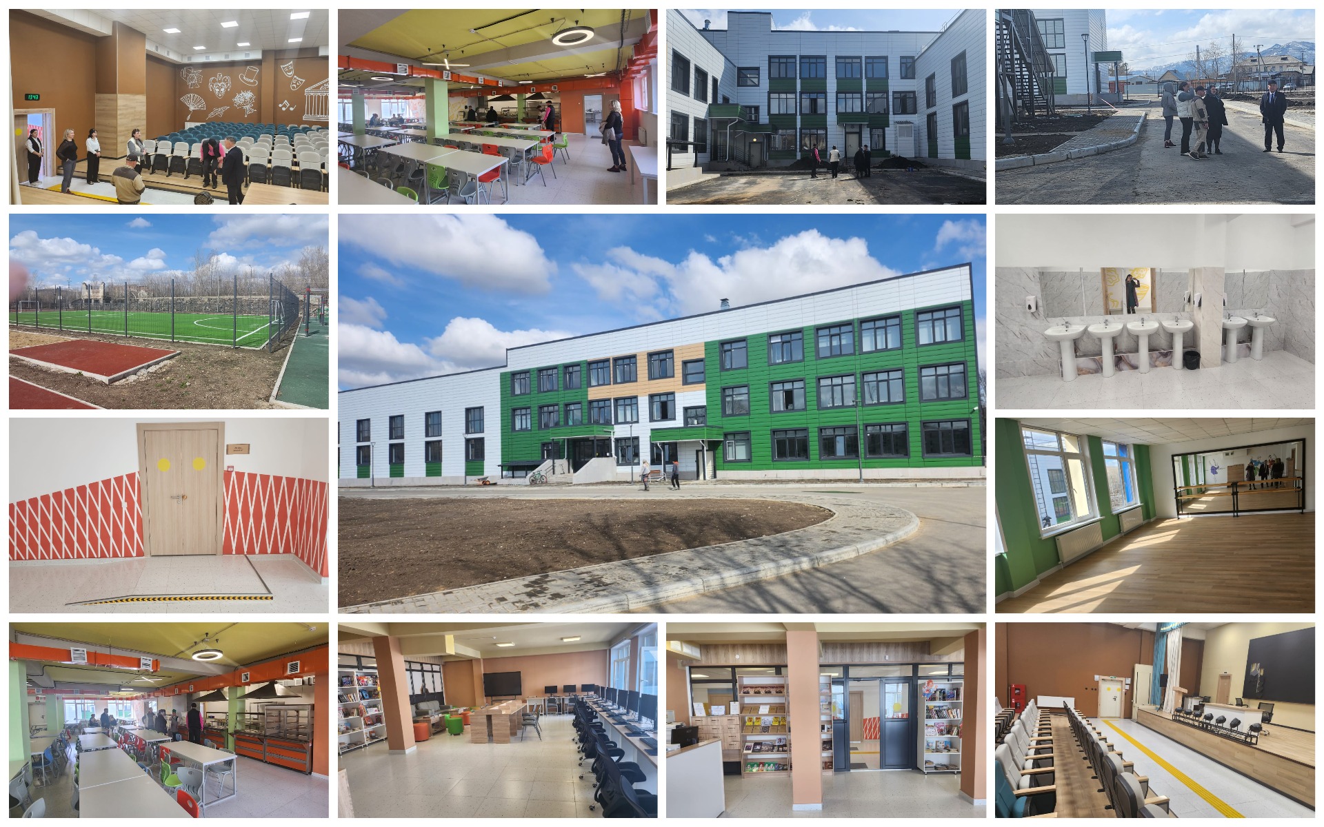 600 оқушыға арналған жаңа мектеп