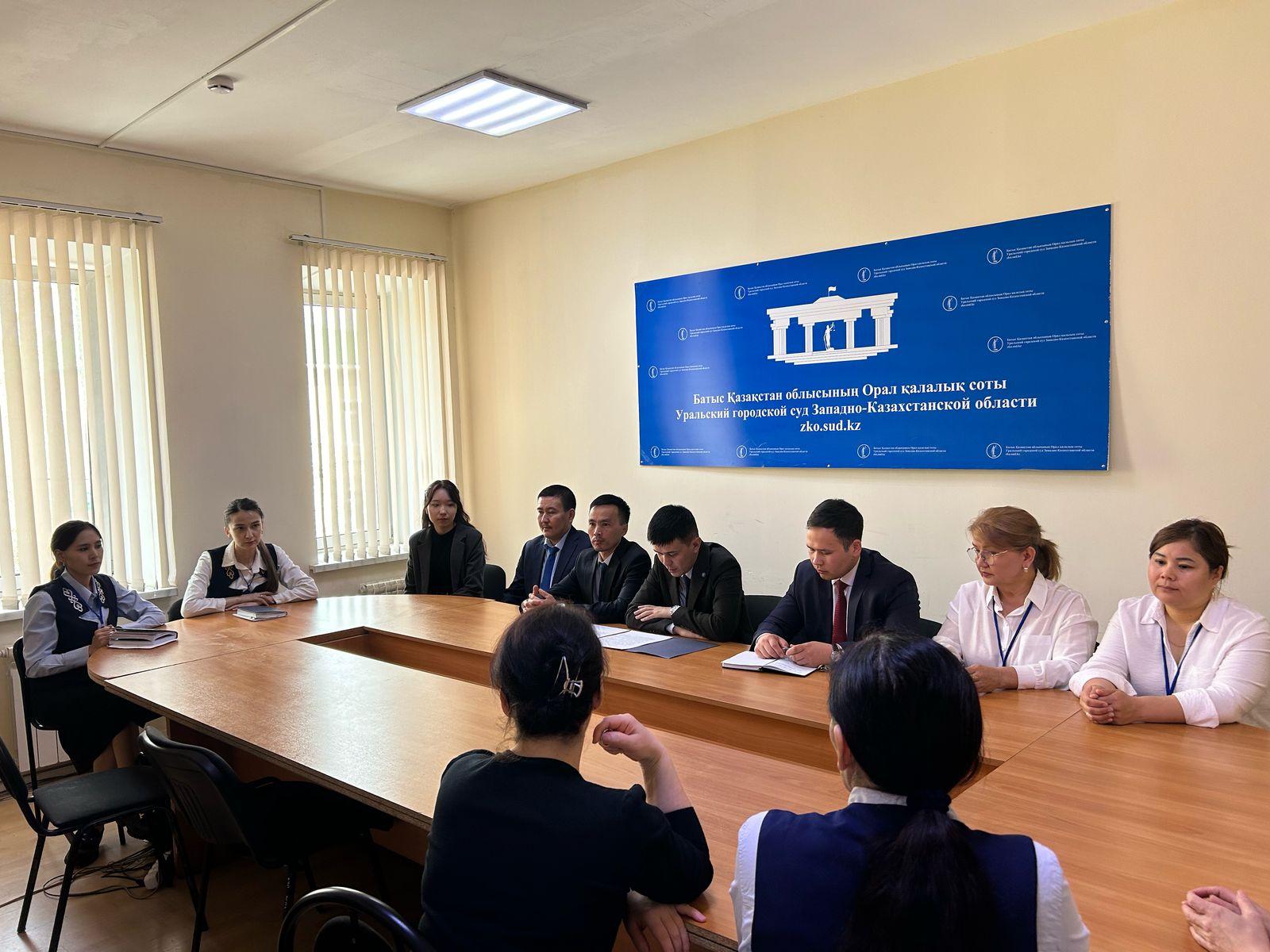 БҚО-ның сот жүйесінде «Заң мен тәртіп» қағидатын нығайту мәселесі талқыланды
