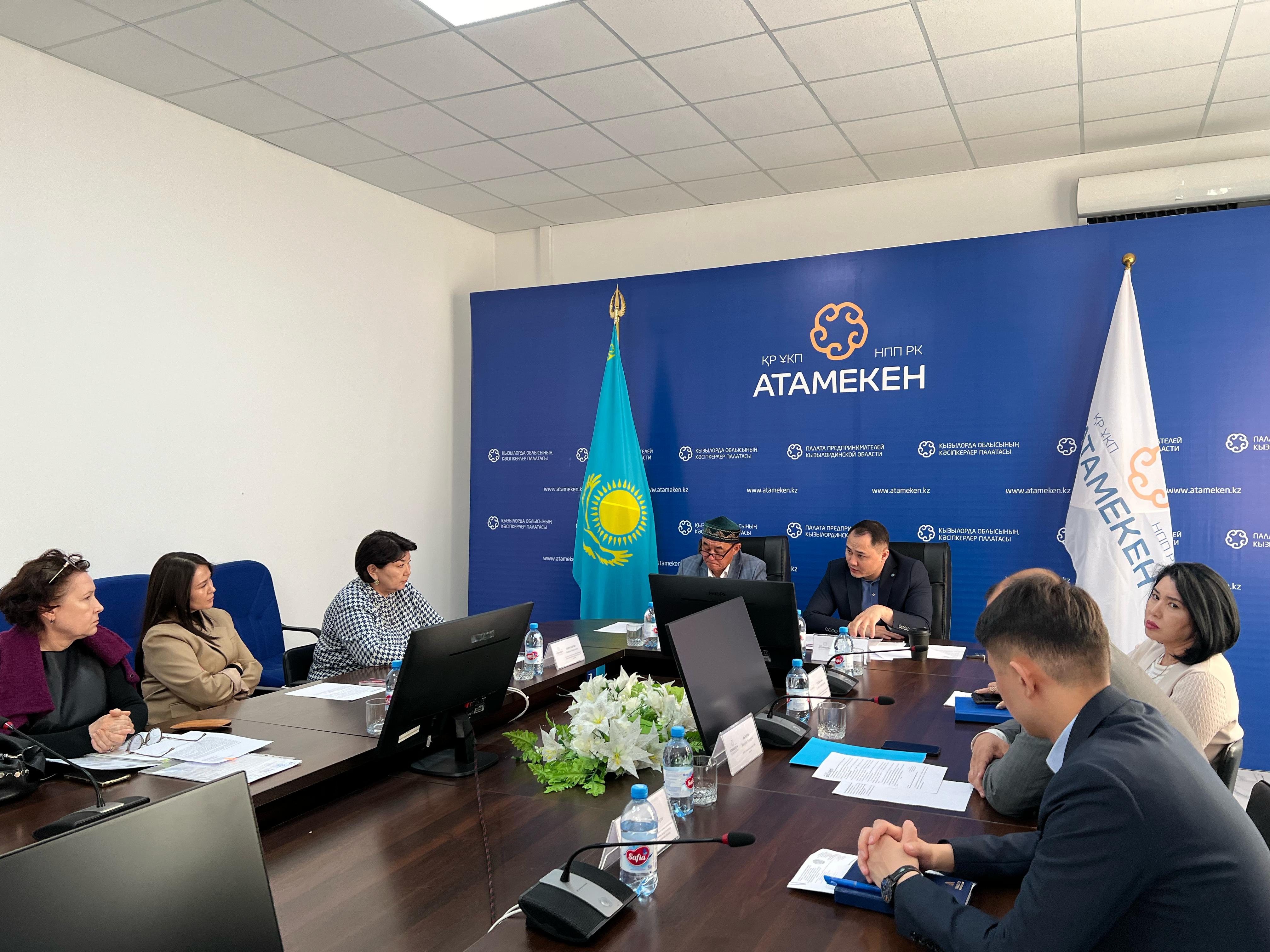 «Бизнеске жол» жобасы аясында Қызылордада 112 кәсіпкердің құқықтары қорғалып, су бұру жүйелеріне ағынды суларды қабылдау қағидаларында сәйкессіздіктер анықталды